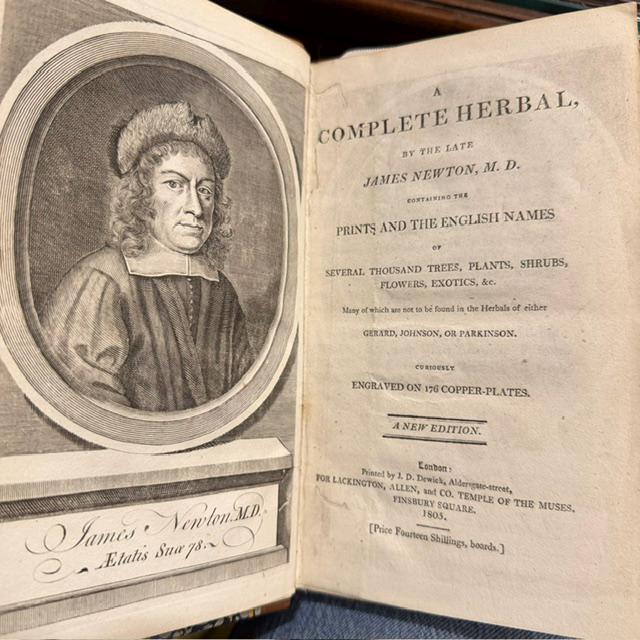 A Complete Herbal, Containing the Prints and The English Names of Several Thousand Trees, Plants, Shrubs, Flowers, exotics, etc. Many of Which are not to be found in the Herbals of either Gerard, Johnson, of Parkinson. Curiosly Engraved on 176 Copper-Plates. A New Edition. — photograph 2.