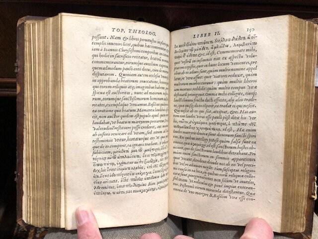 Petri Rami Veromandui rhetoricæ distinctiones in Quintilianum, ad Carolum Lotharingum cardinalem. Oratio ejusdem de studiis philosophiæ & eloquentiæ conjungendis. GOOGLE TRANSLATION: Veromandius' rhetorical distinctions against Quintilian, to Charles Cardinal Lorraine. A speech of the same on the conjoining studies of philosophy and eloquence. — photograph 7.