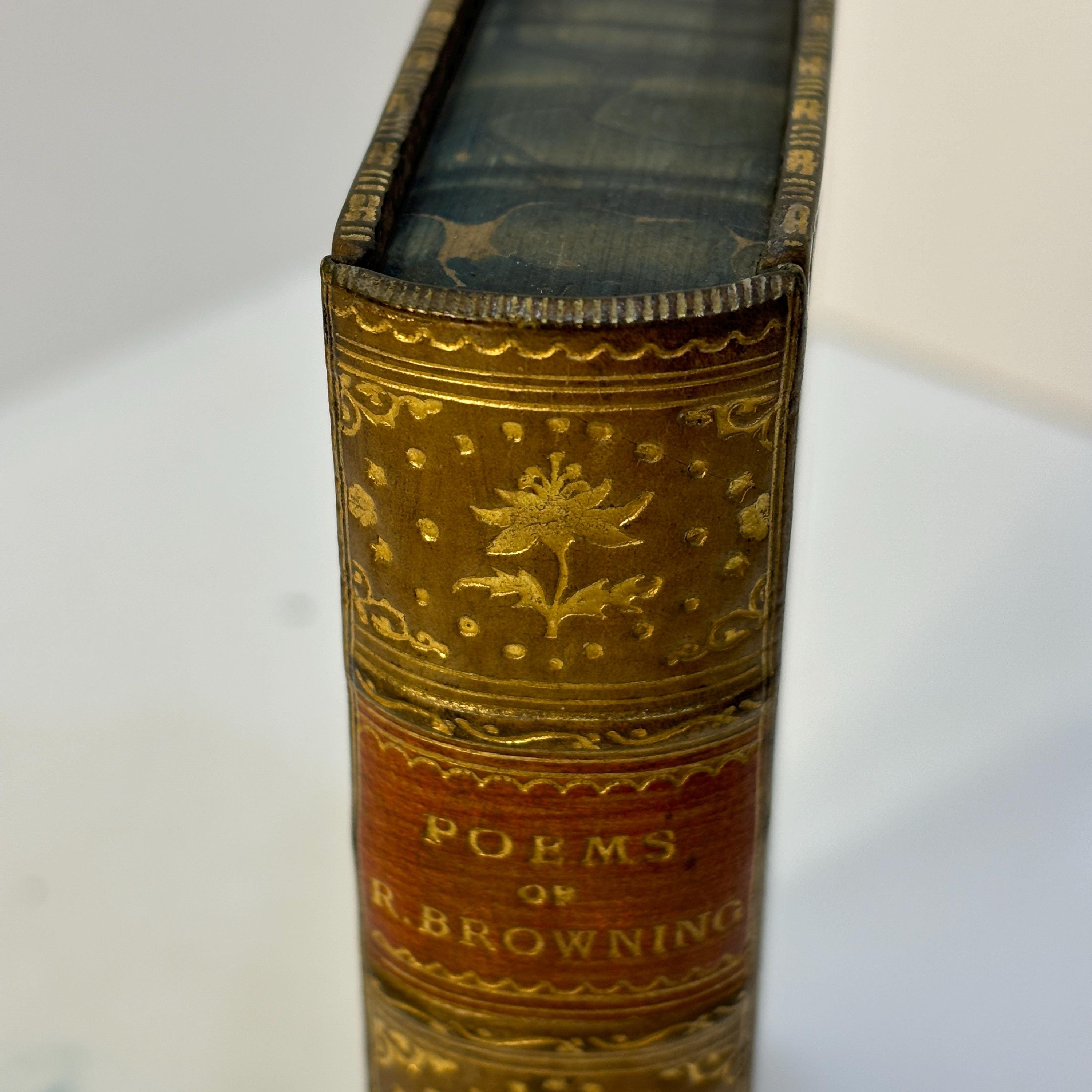 Oxford Edition. Poems of Robert Browning Containing Dramatic Lyrics, Dramatic Romances, Men and Women, Dramas, Pauline, Paracelsus, Christmas Eve and Easter Day, Sordello and Dramatis Personae — photograph 5.