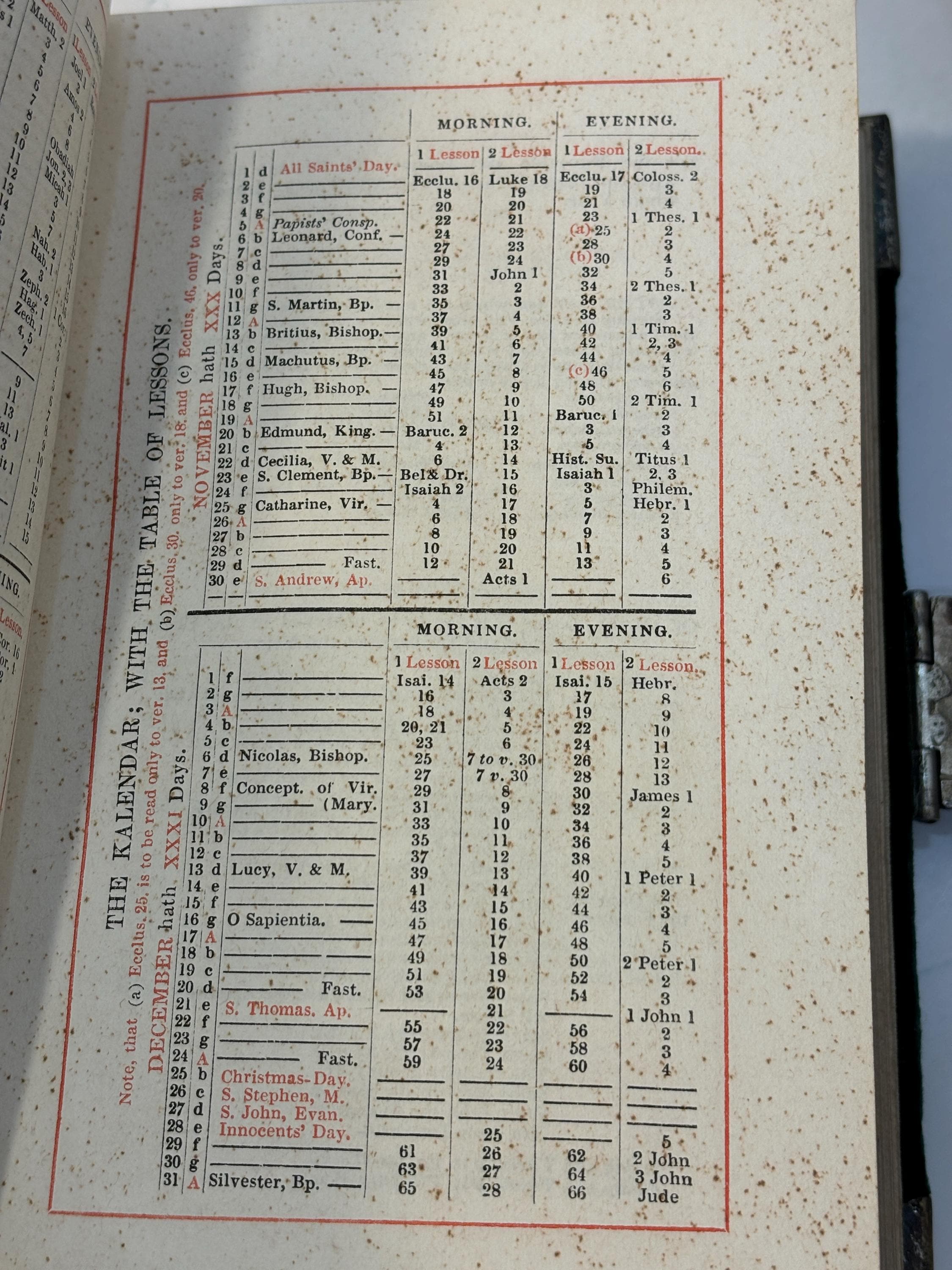 The Book of Common Prayer, and Administration of The Sacraments, and Other Rites and Ceremonies of The Church. According to The Use of The United Church of England and Ireland; Together with The Psalter of Psalms of David, Pointed as They are to be Sung or Said in Churches; And The Form and Manner of Making, Ordaining, and Conscrecrating of Bishops, Priests, and Deacons — photograph 5.