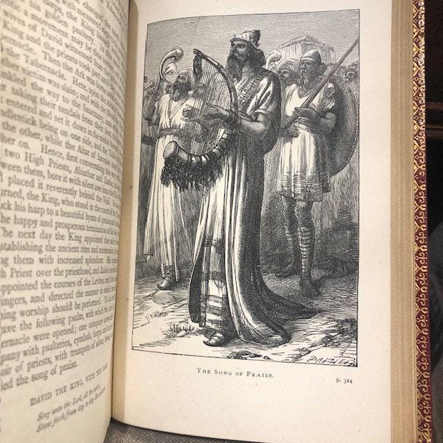 The Throne of David; From the Consecration of The Sheperd of Bethlehem to The Rebellion of Prince Absalom. Illustrated. — photograph 8.