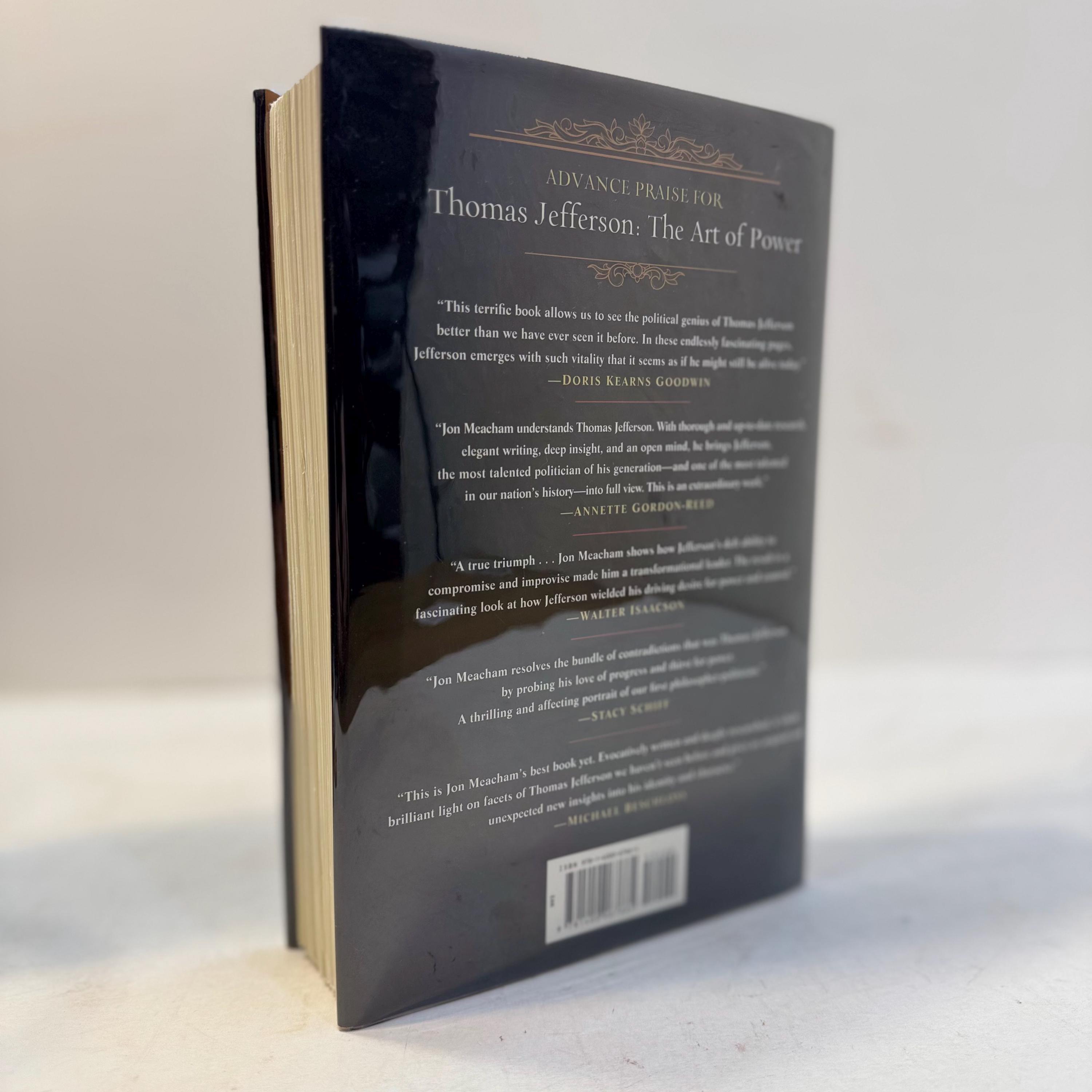Thomas Jefferson, The Art of Power, First Edition, Signed by Author — photograph 3.