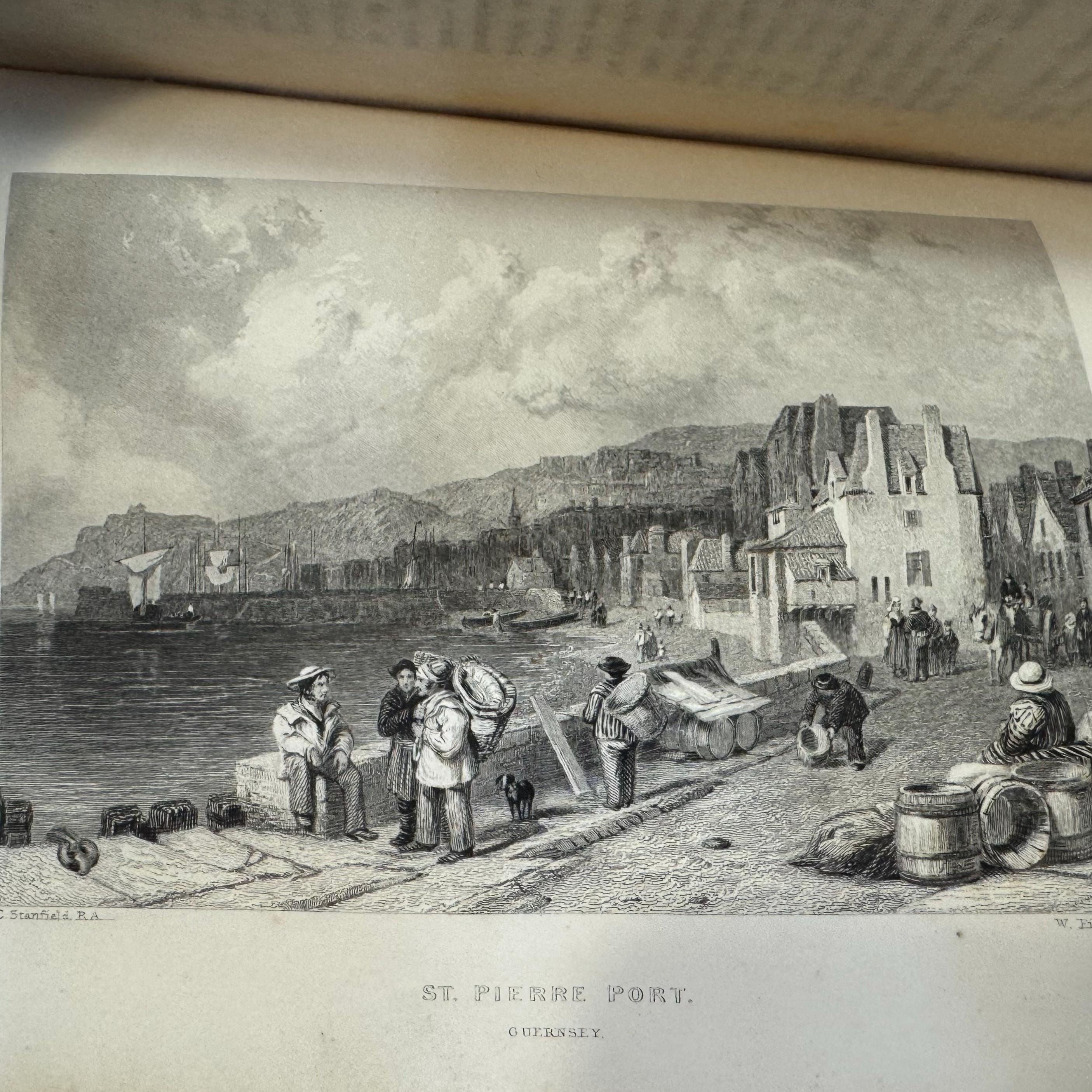 Stanfield's coast Scenery. A Series of Picturesque Views in the British Channel, and on the Coast of France, From original drawings taken expressly for the work. By Clarkson Stanfield, Esq., R.A. — photograph 9.