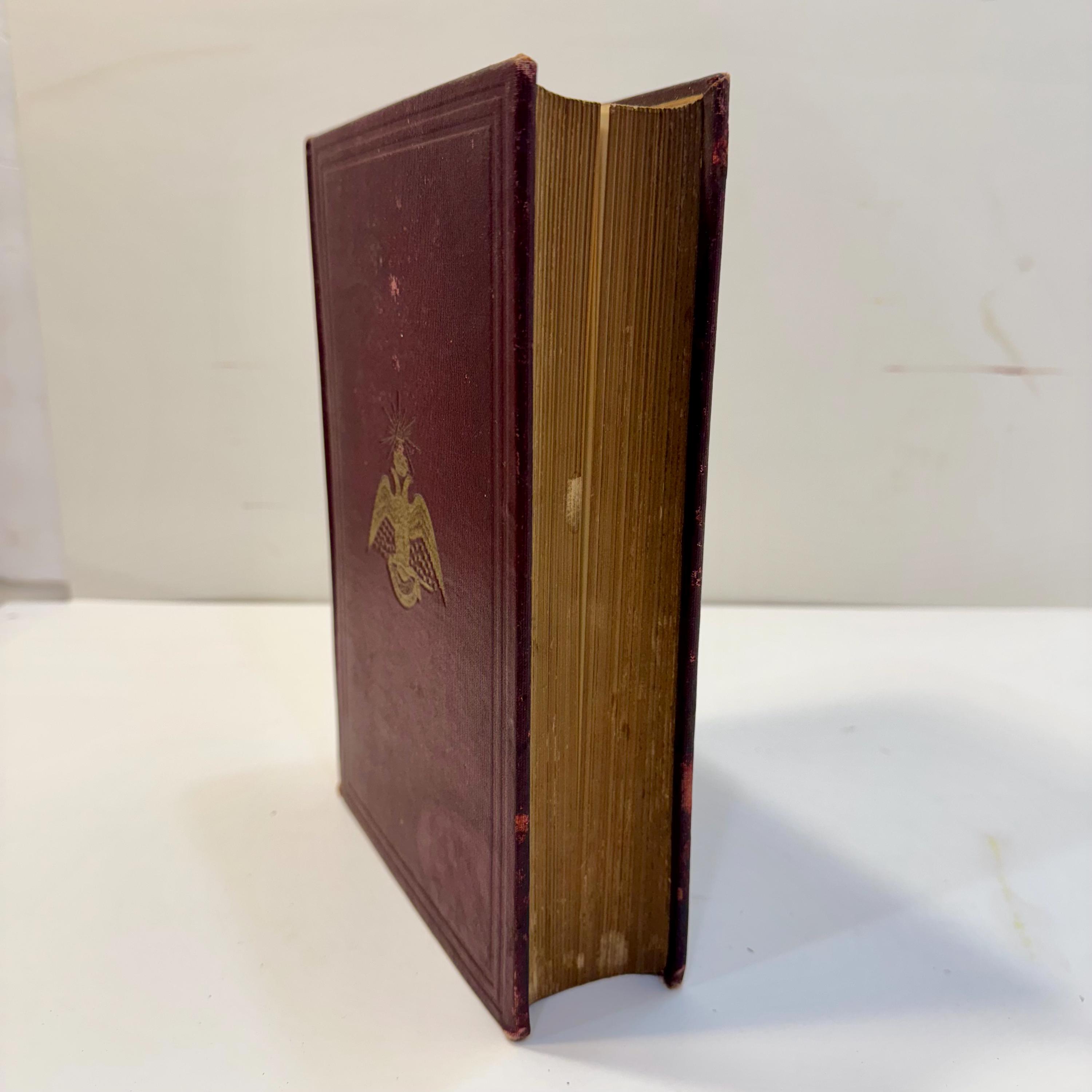 Morals and Dogma of Freemasonry & Digest-Index by Albert Pike and T.W. Hugo, 1924 — photograph 5.