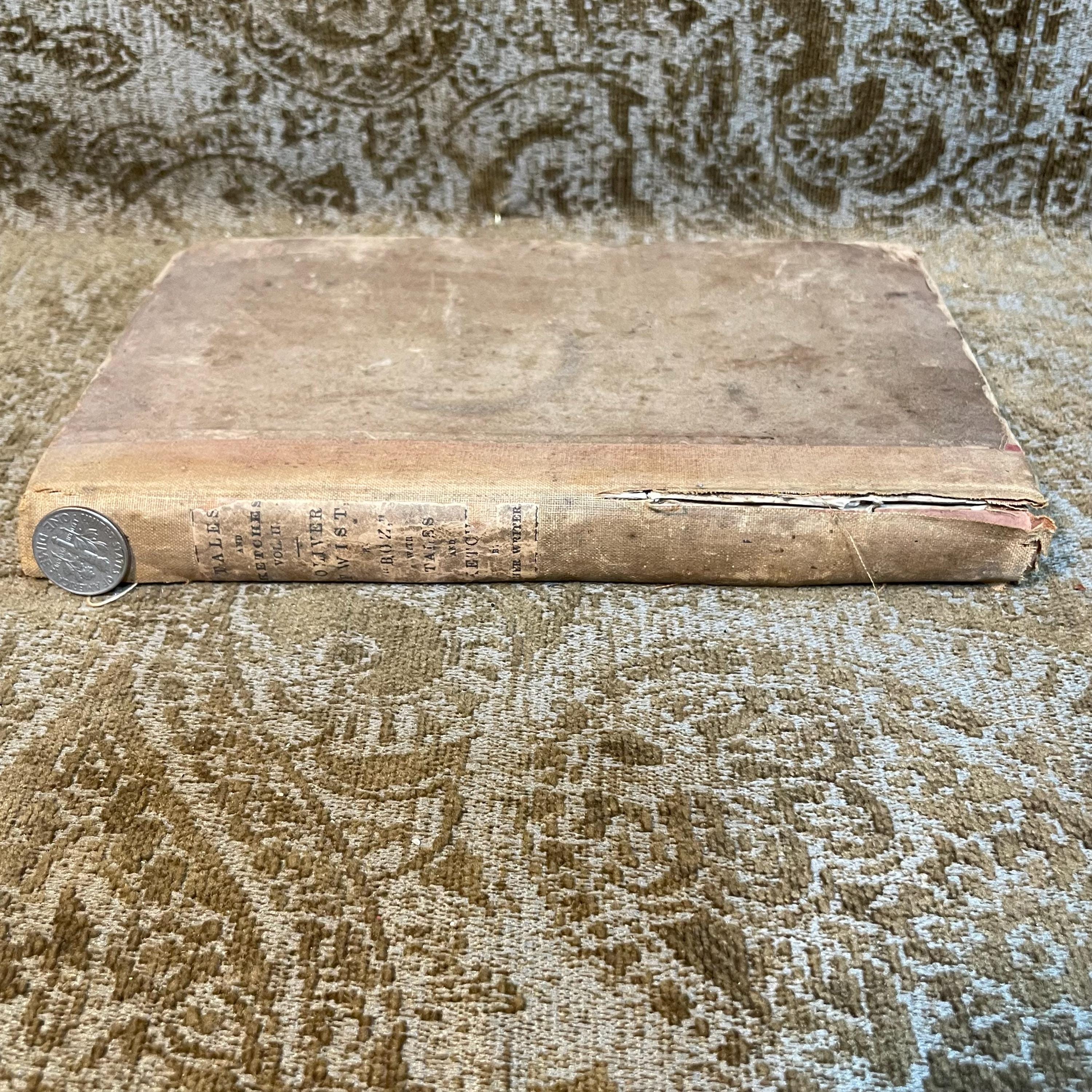 Oliver Twist; Or, The Parish Boy's Progress. By Boz. With Other Tales and Sketches, From Bentley's Miscellany, and Library of Fiction. — photograph 2.