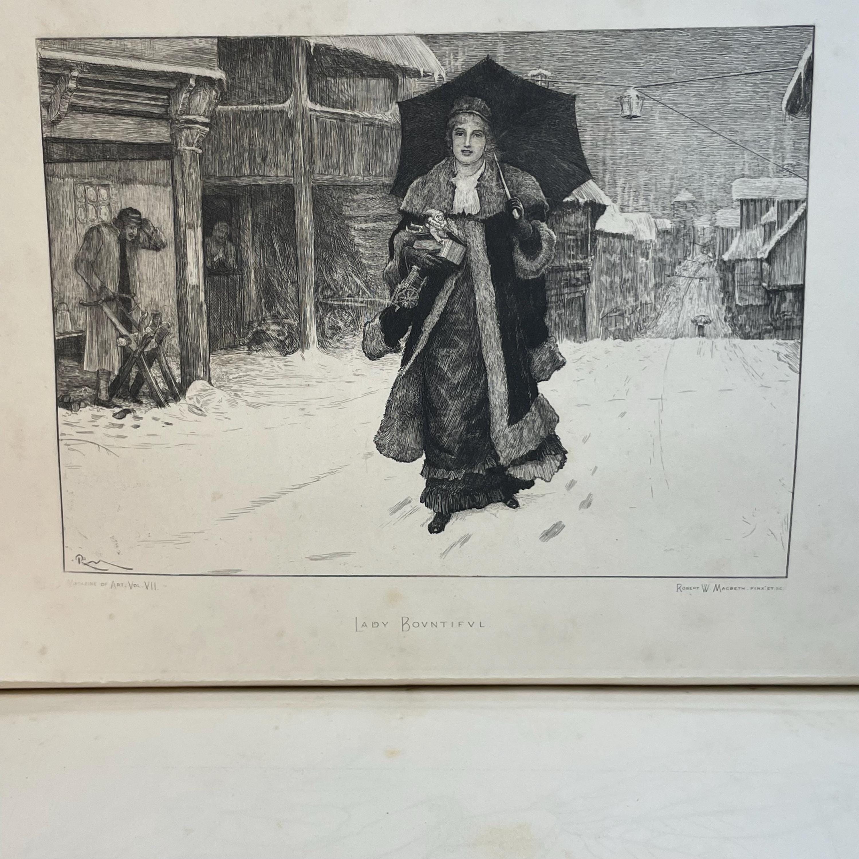The Magazine of Art, Vol. VII. — photograph 4.