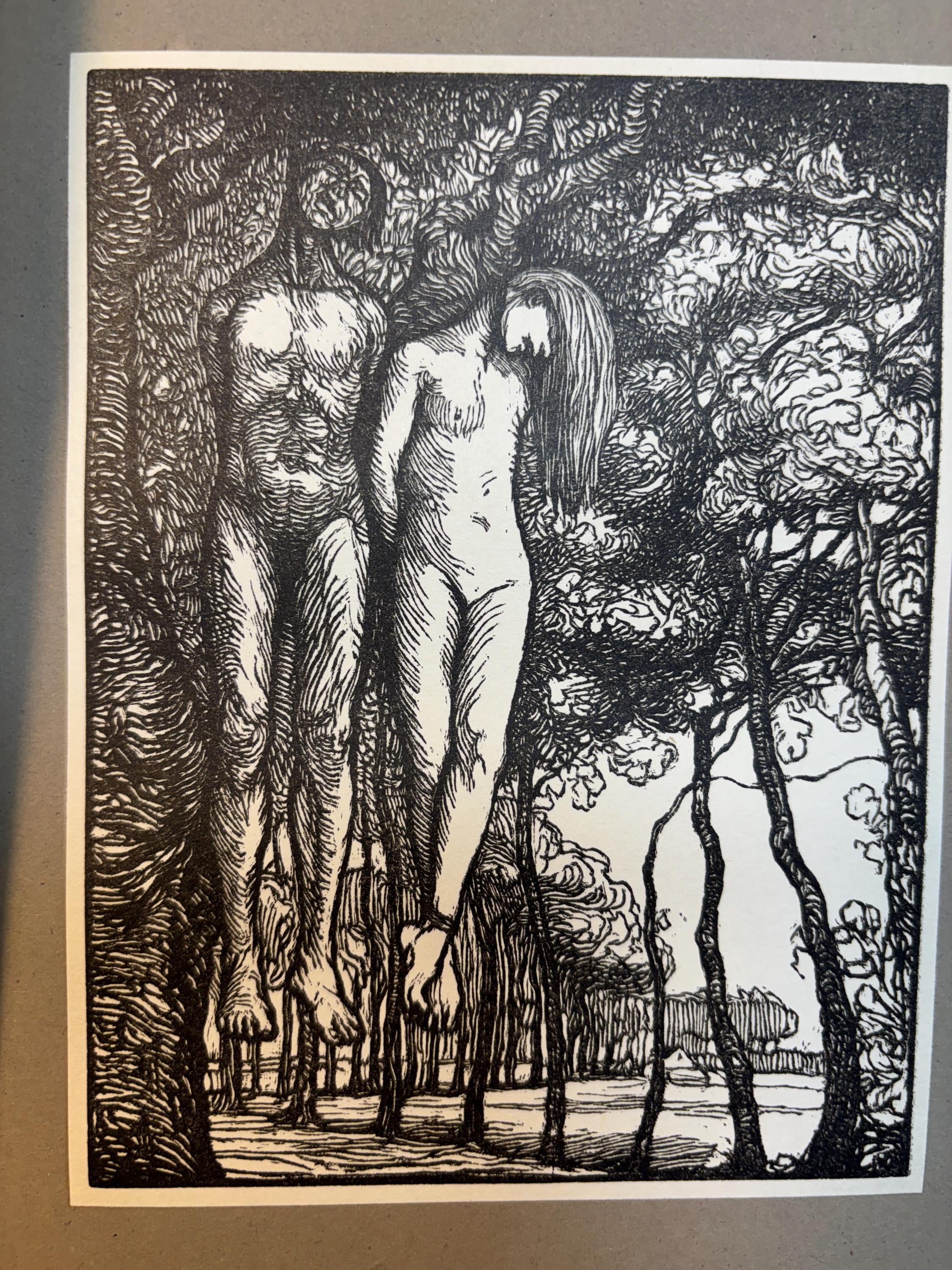 The Legend of The Glorious Adventures of Tyl Ulenspiegel in The Land of Flanders & Elsewhere… With Twenty Woodcuts by Albert Denstanche — photograph 10.