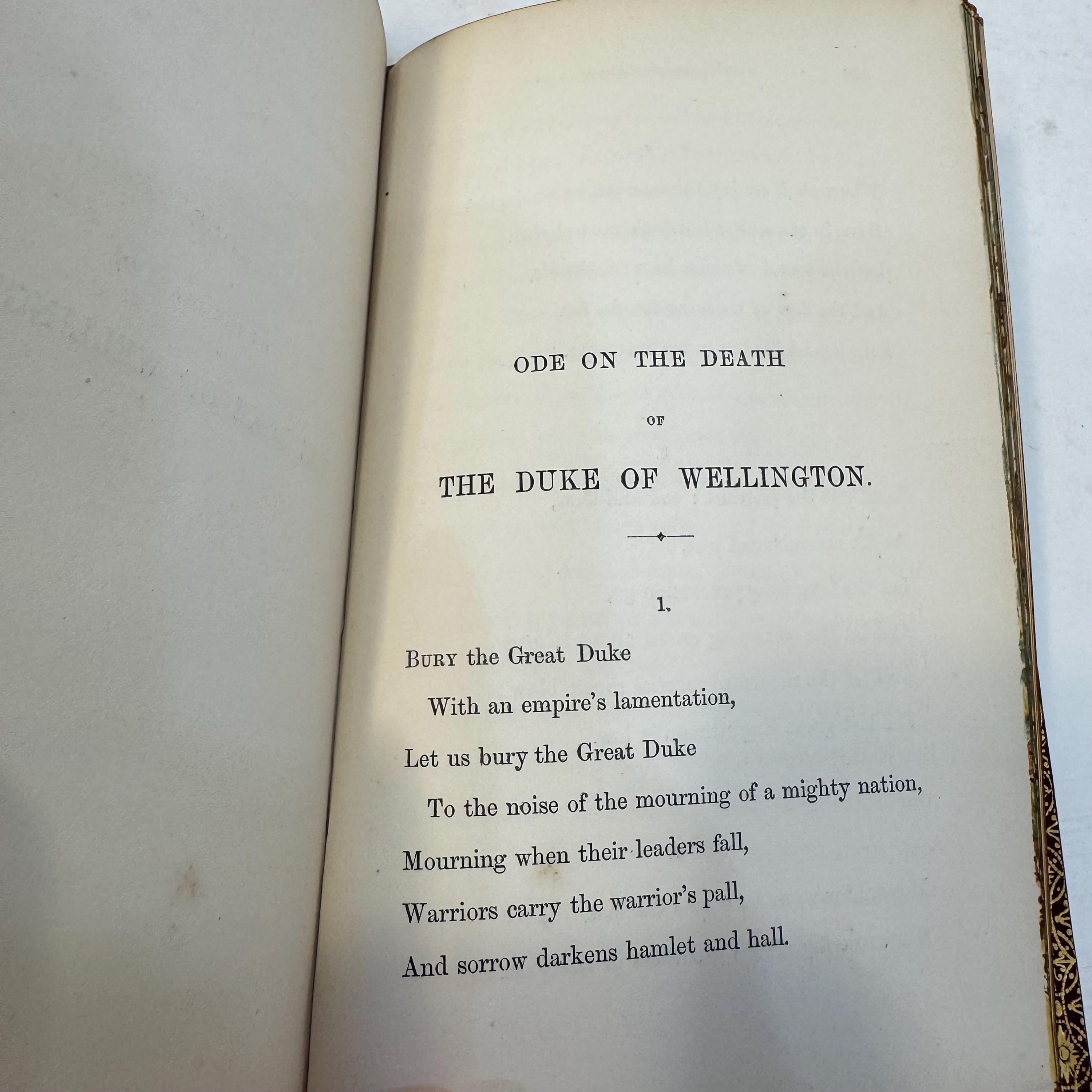 Maud, and Other Poems, a New Edition by Alfred Tennyson, 1859 | Fore-Edge Painting, Bound by Nutt — photograph 10.