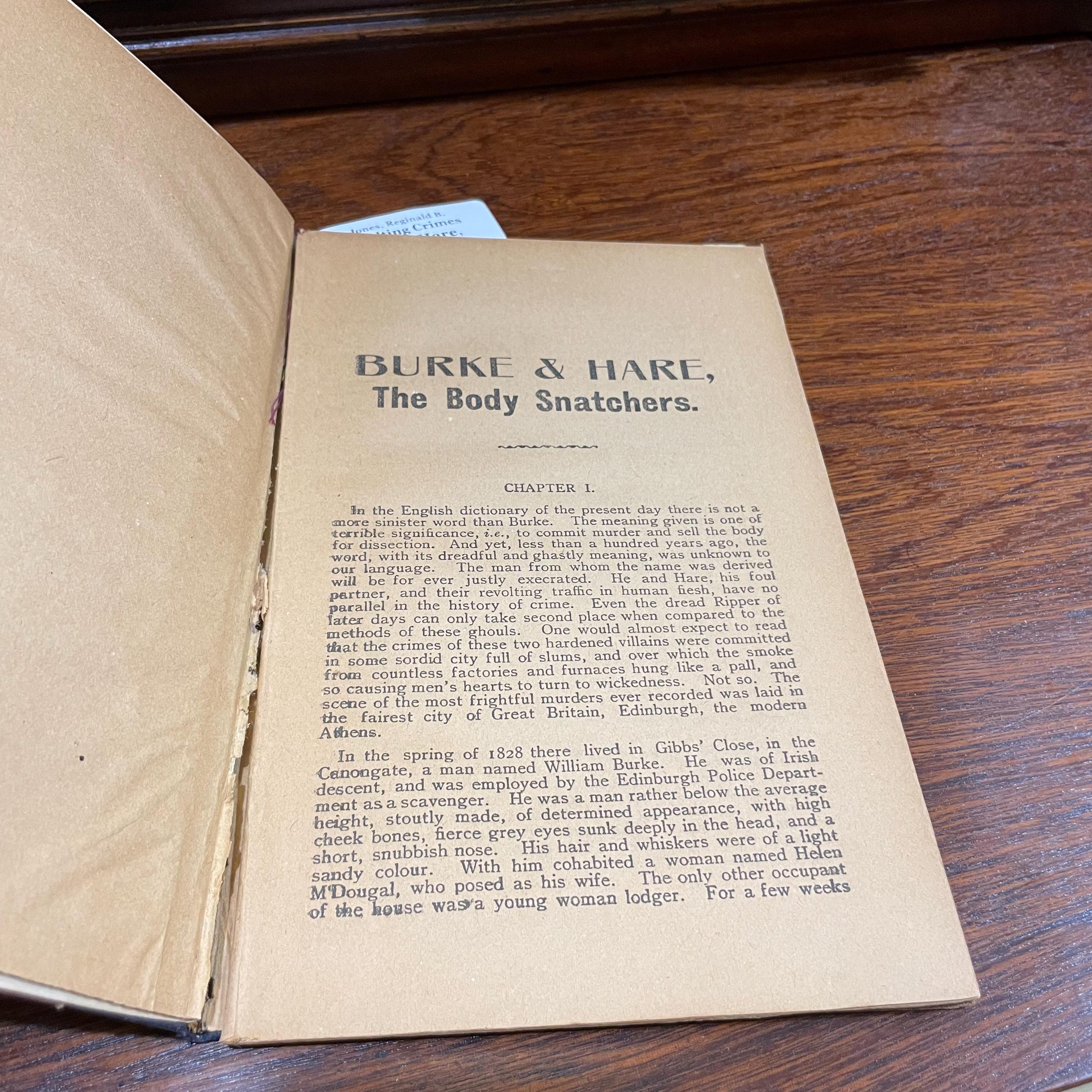 Burke And Hare. The Body Snatchers. Revolting Crimes. — photograph 6.