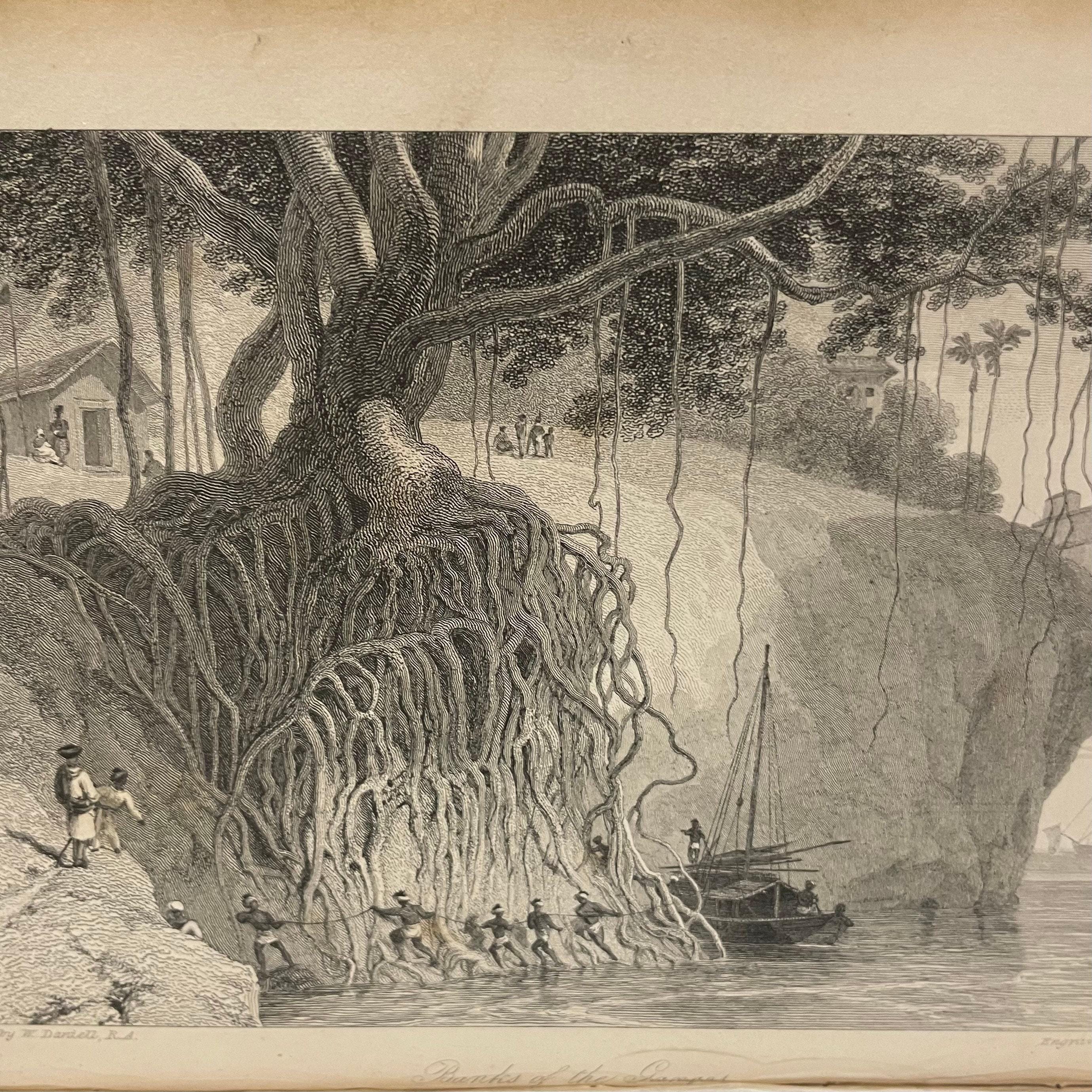 Oriental Annual or Scenes in India; comprising twenty-five engravings From original drawings by William Daniell, R.A. and a descriptive Account by the Rev. Hobart Caunter, B.D. — photograph 10.