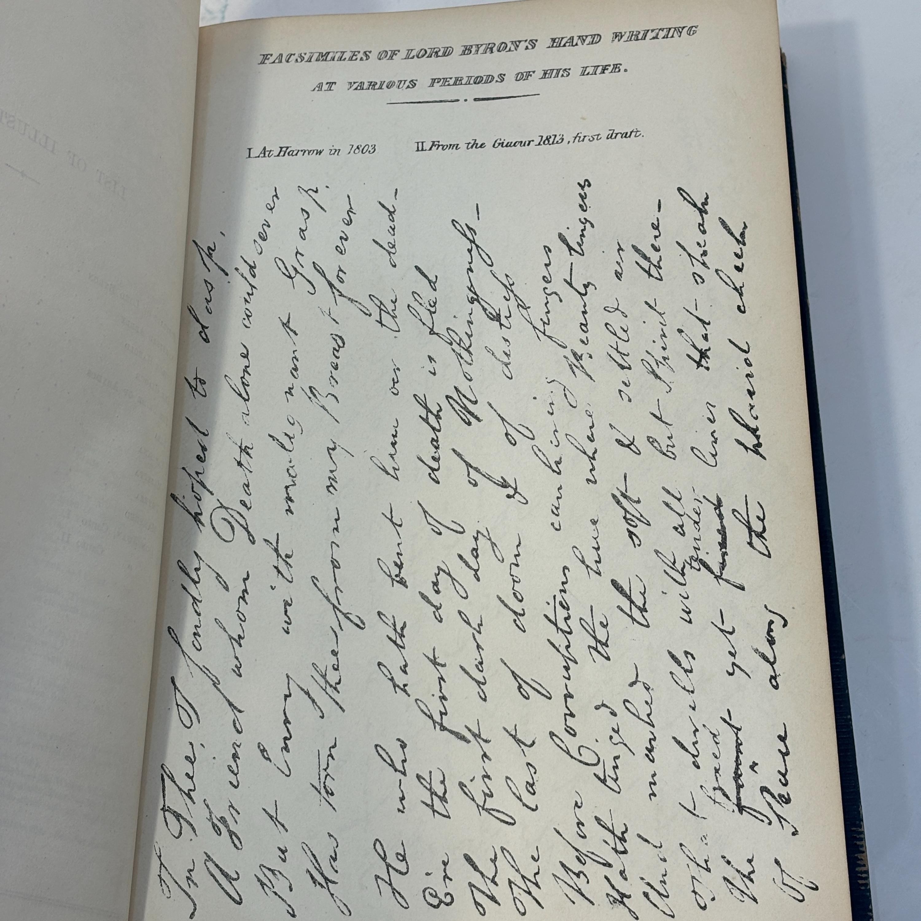 The Poetical Works of Lord Byron. Collected and Arranged with Notes by Sir Walter Scott, Lord Jeffrey, Professor Wilson, et al. New and Complete Edition. With Portrait and Illustrations. — photograph 6.