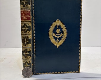 Ruskin's The Crown of Wild Olive, Four Lectures on Industry and War, Prize Binding