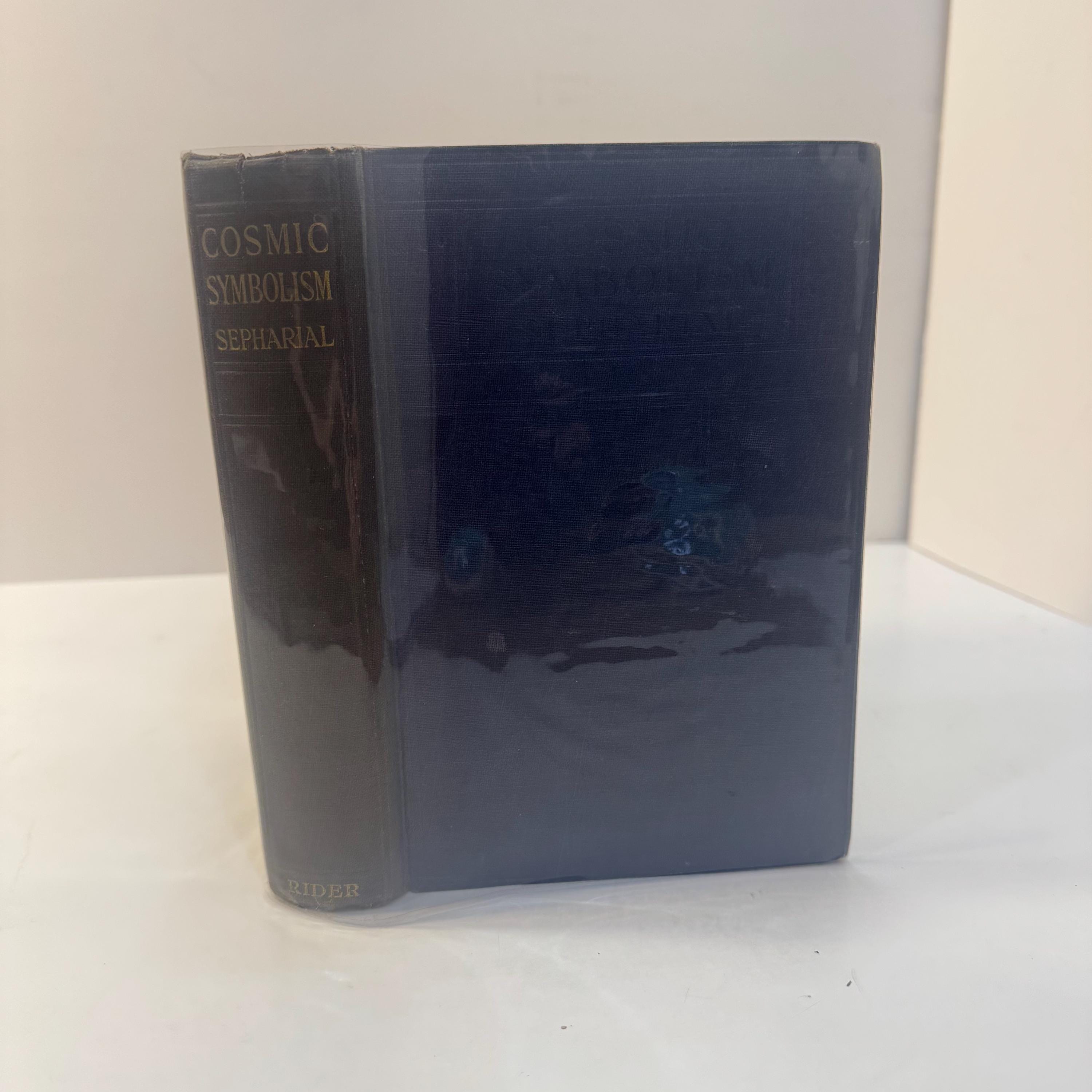 Cosmic Symbolism, Being a Discussion and Exposition of Some Recondite and Obscure Points in The Art of The Kabalists, The Mysteries of Sound, Form and Number, and The Basic Priciples of Cosmic Symbolism. First Edition. — photograph 2.