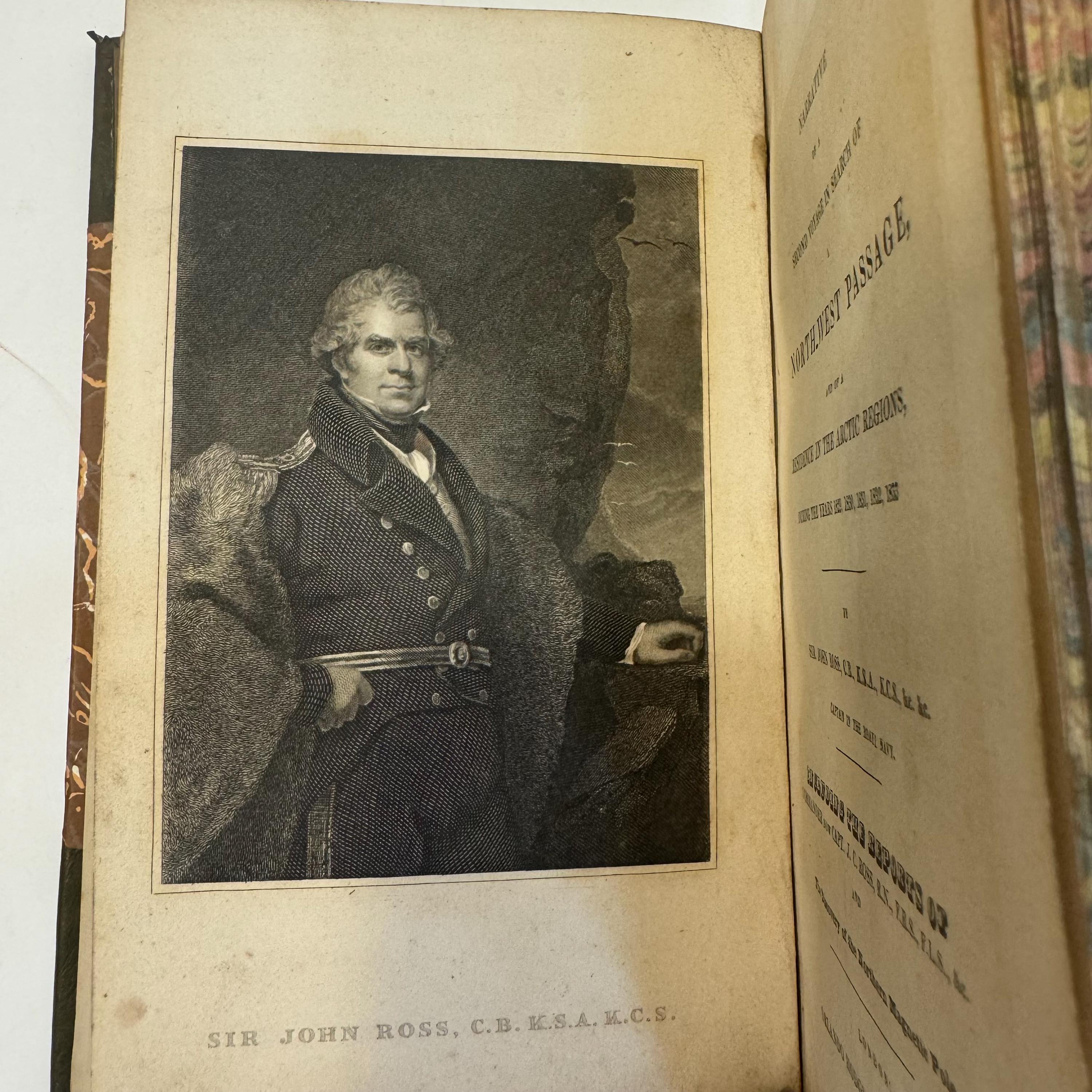 Narrative of a Second Voyage in Search of a North-West Passage, and a Residence in the Arctic Regions During the Years 1829, 1830, 1831, 1832, 1833. Including the Reports of Commander, Now Captain, James Clark Ross — photograph 3.