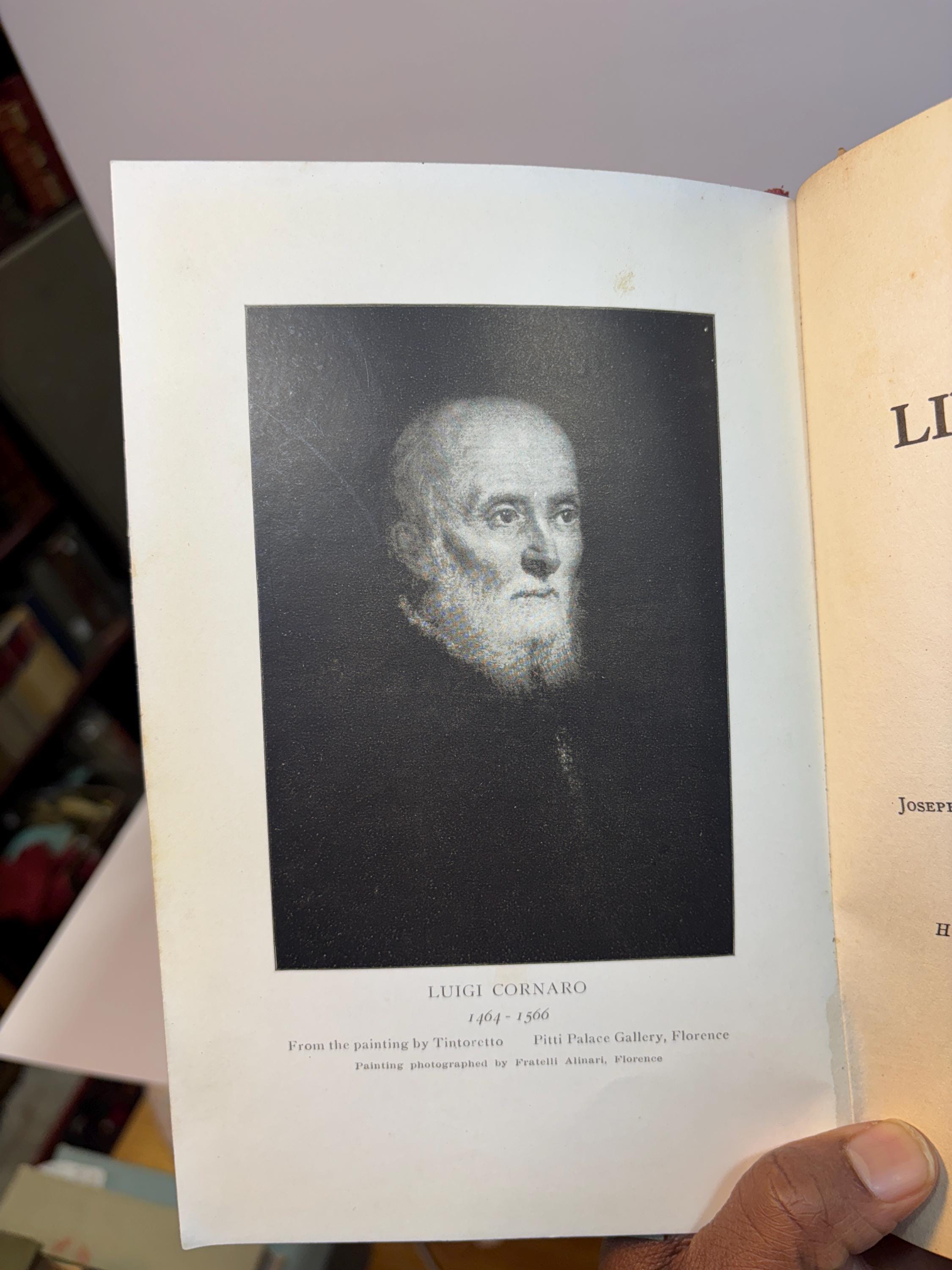 The Art of Living Long, A New and Improved English Version of The Treatise by The Celebrated Venetian Centenarian.., With Essays by Joseph Addicson, Lord Bacon, and Sir William Temple — photograph 4.