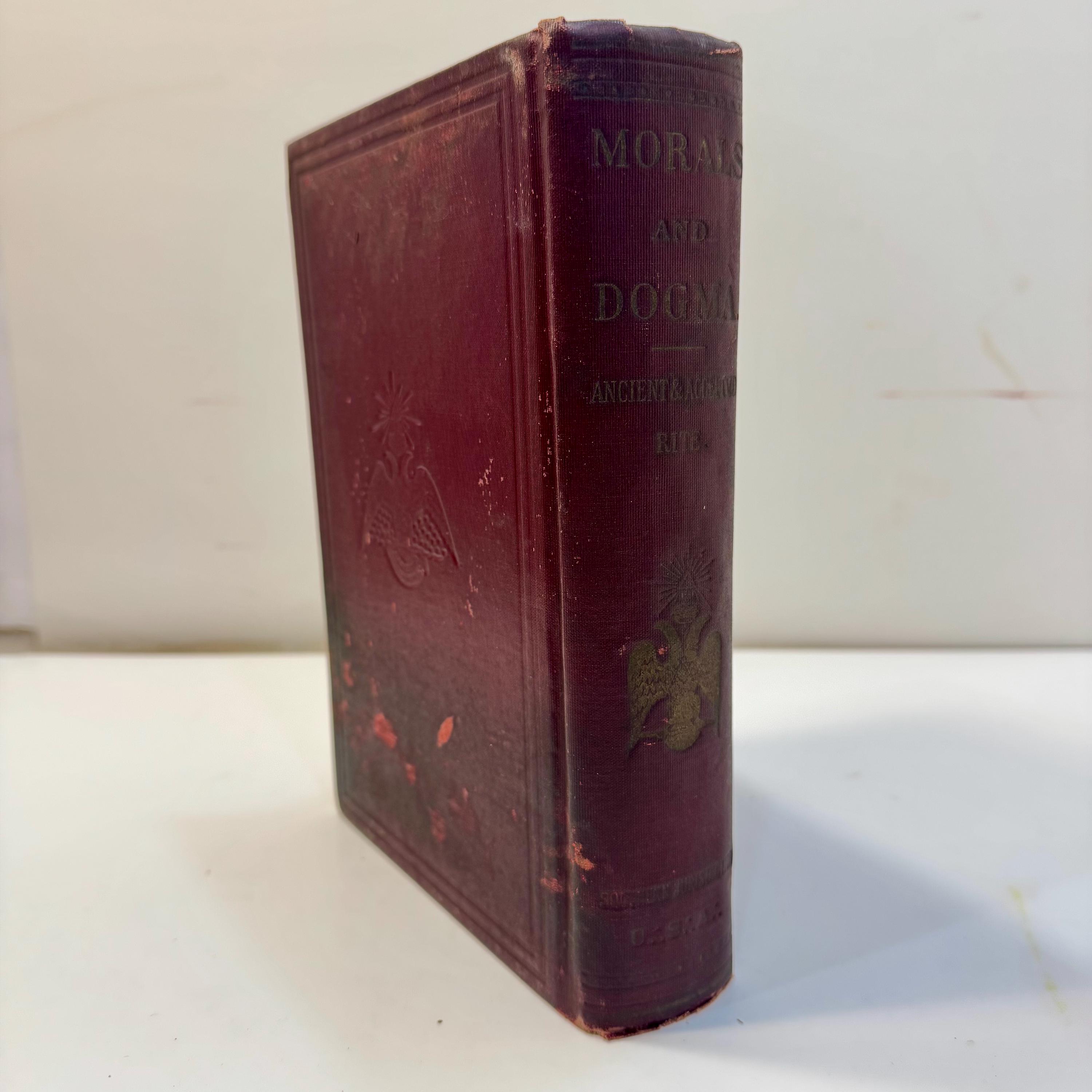 Morals and Dogma of Freemasonry & Digest-Index by Albert Pike and T.W. Hugo, 1924 — photograph 3.