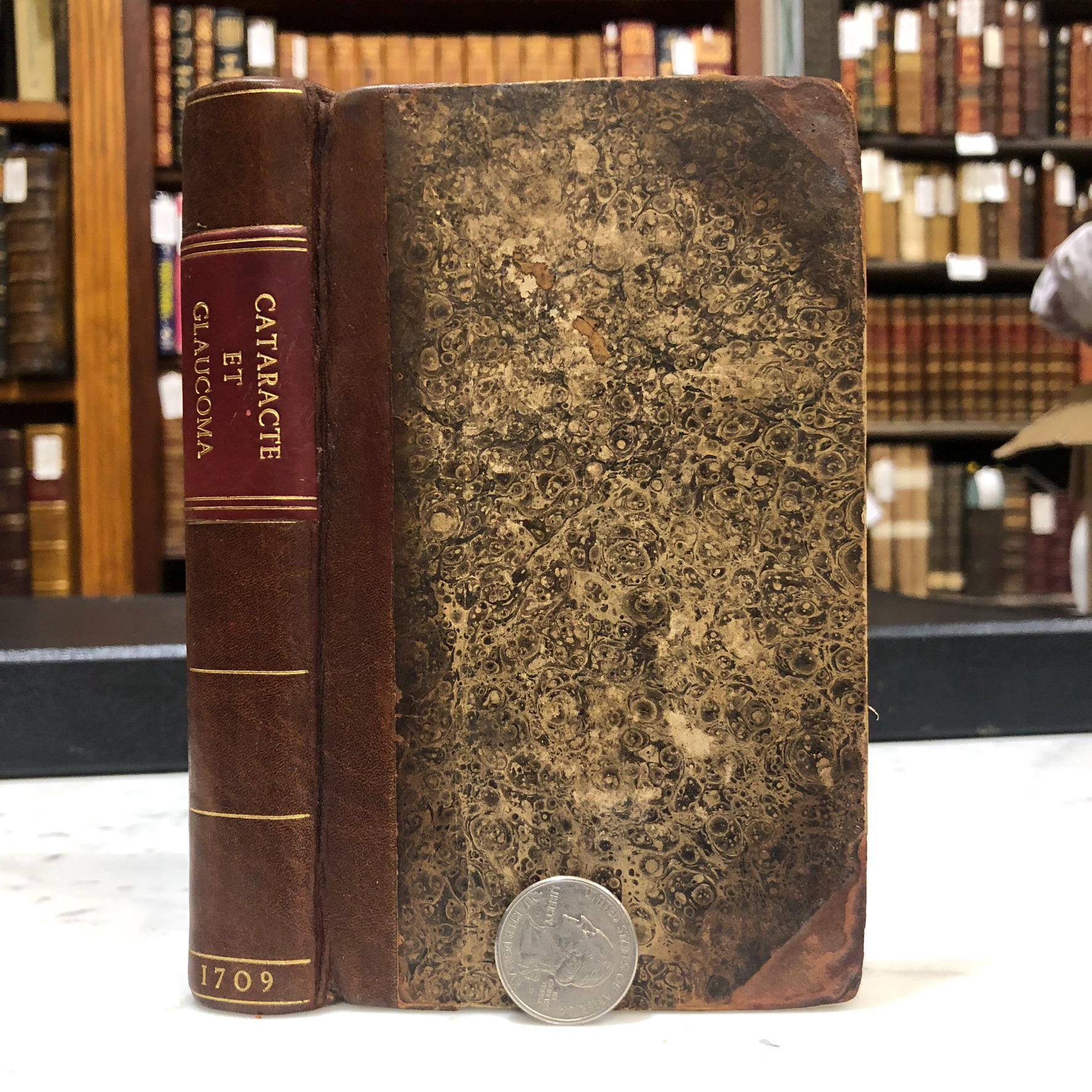 Traitè De La Cataracte Et Du Glaucoma. Par M. Brisseau le fils Medecin Major des Hôpitaux du Roy, & Pensionnaire de la Ville de Tournay. Translated: Treatise On the Cataract And Of Glaucoma. By Mr. Brisseau the son, Physician, Chief Physician of the King’s Hospitals, and Pensioner of the City of Tournai. French Language, First Edition. — photograph 2.