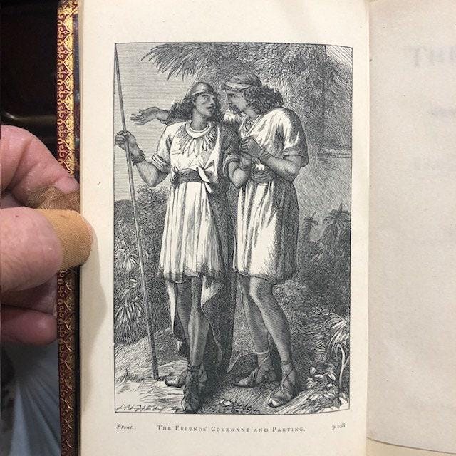 The Throne of David; From the Consecration of The Sheperd of Bethlehem to The Rebellion of Prince Absalom. Illustrated. — photograph 3.