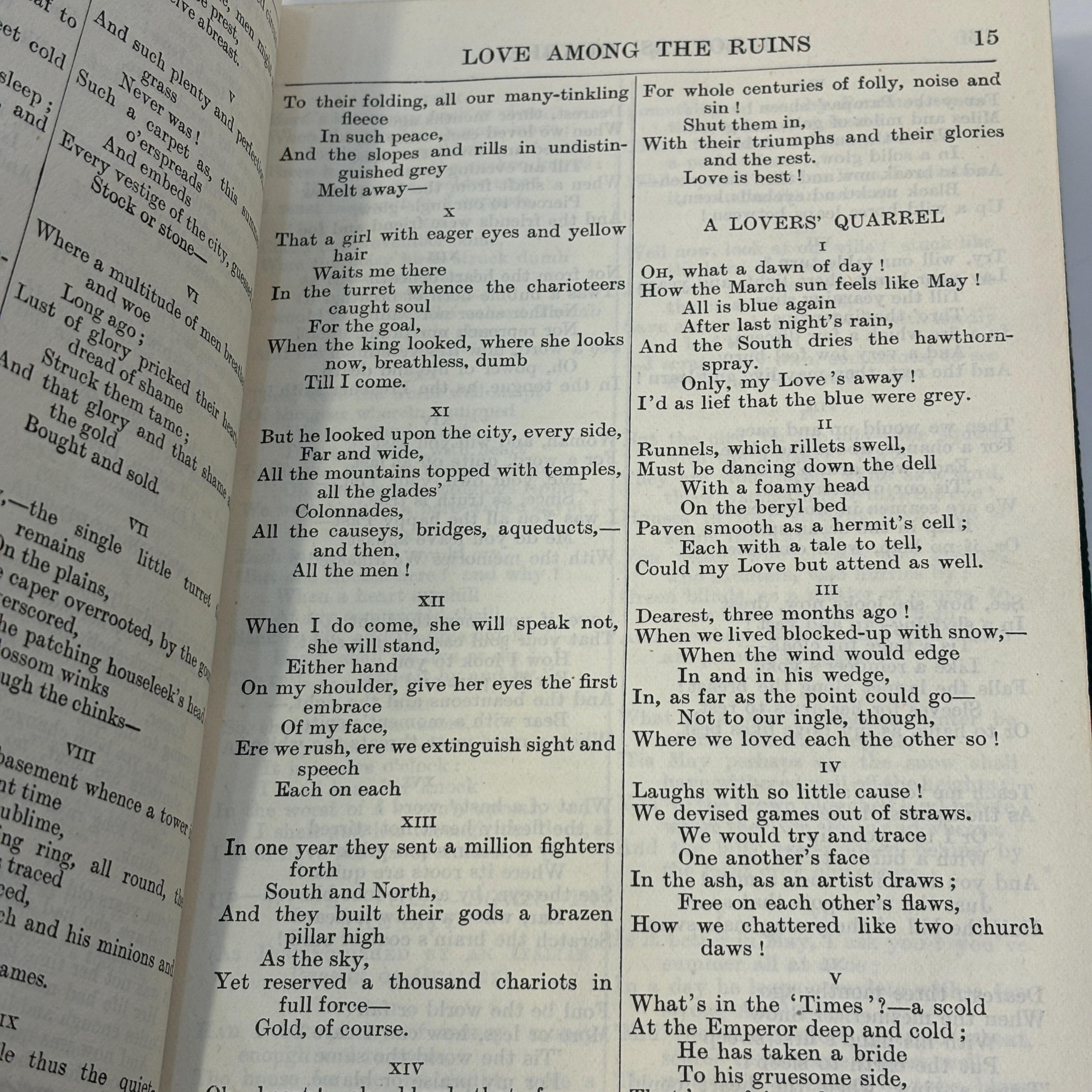 Oxford Edition. Poems of Robert Browning Containing Dramatic Lyrics, Dramatic Romances, Men and Women, Dramas, Pauline, Paracelsus, Christmas Eve and Easter Day, Sordello and Dramatis Personae — photograph 6.