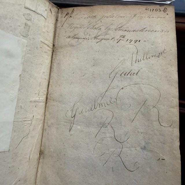 C. Sallustii Crispi Quae Extant Ex Recensione J.F. Gronoii Cum Variorum Observationibus Ab Ant. Thysio Collectis. Translated from Latin" The Works of C. Sallustius Crispus that Exist, From the Edition of J.F. Gronovius, With Various Observations Collected by Antonius Thysius" — photograph 3.