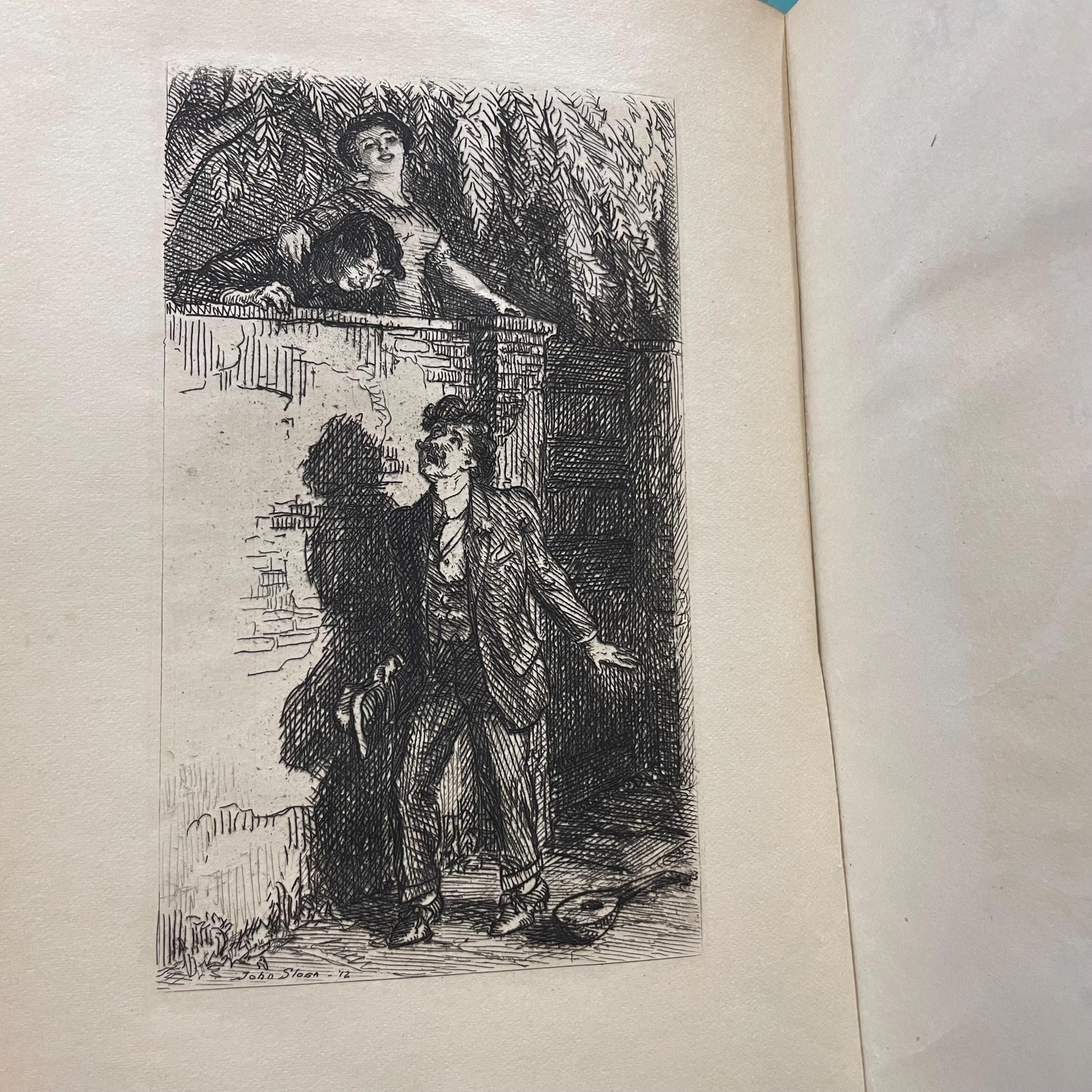 Madrigali. Pictures by John Sloan. (Autographed by Author) — photograph 8.
