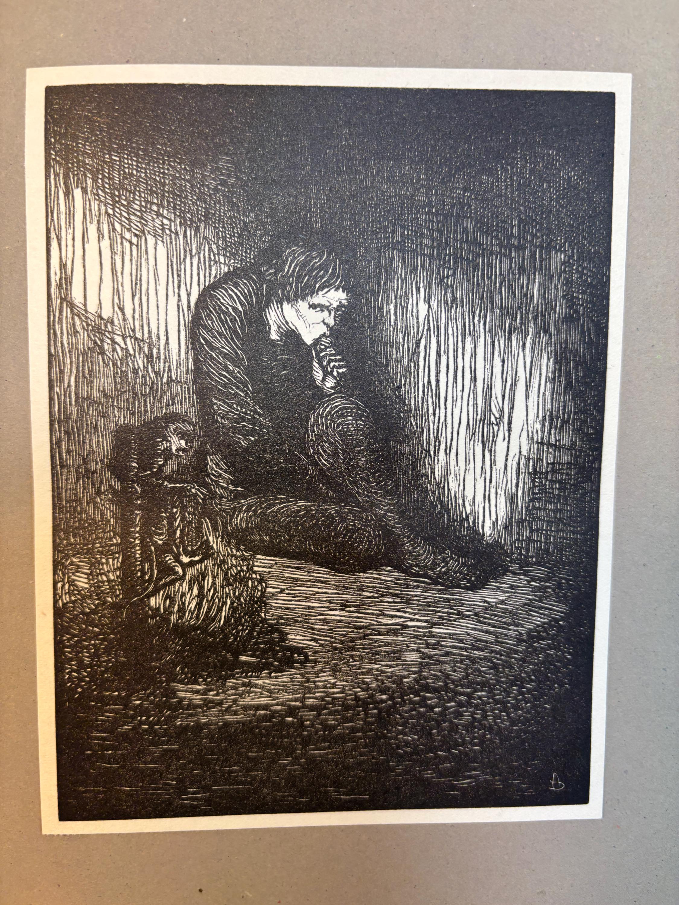 The Legend of The Glorious Adventures of Tyl Ulenspiegel in The Land of Flanders & Elsewhere… With Twenty Woodcuts by Albert Denstanche — photograph 7.