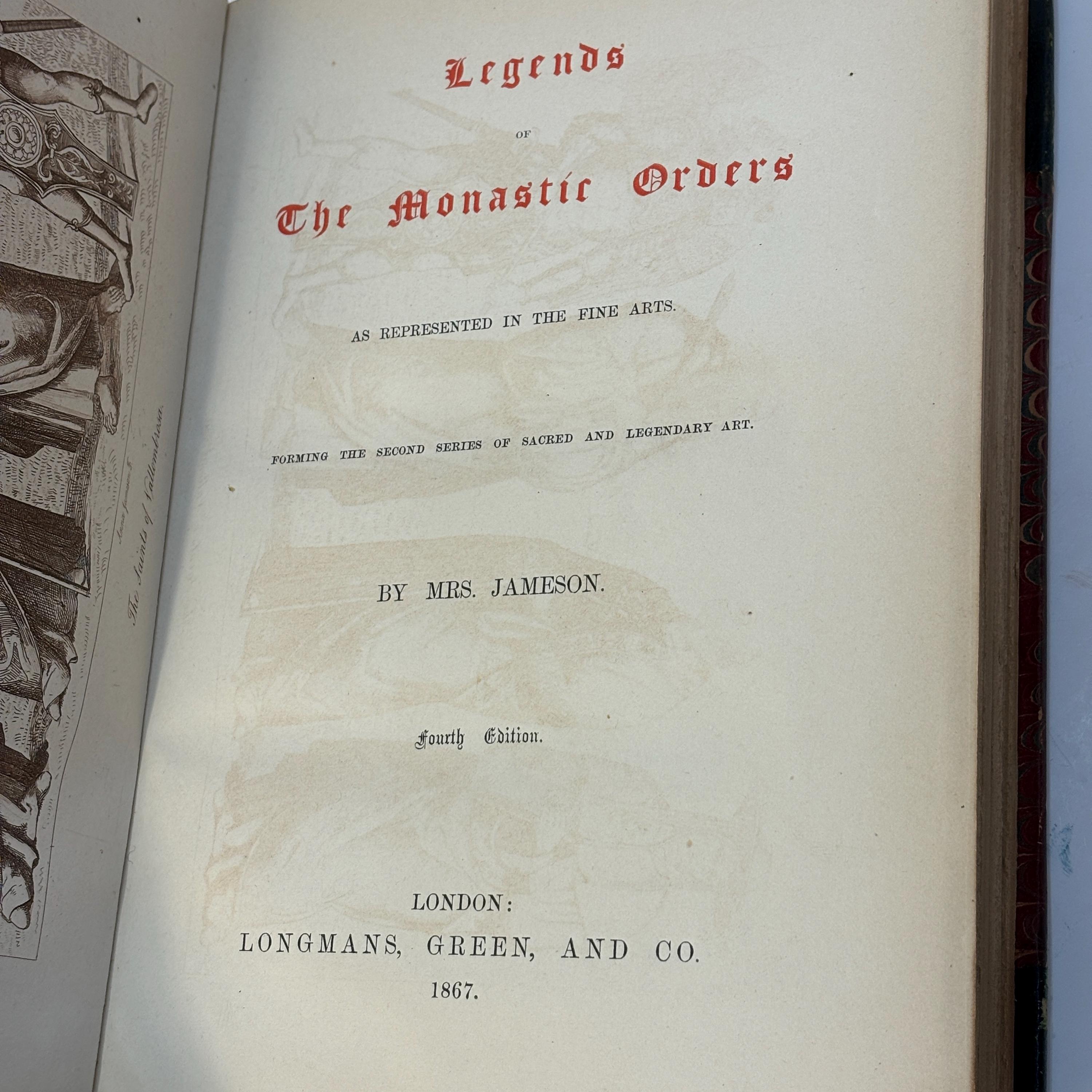 Legends of the Monastic Orders as Represented in the Fine Arts — photograph 2.