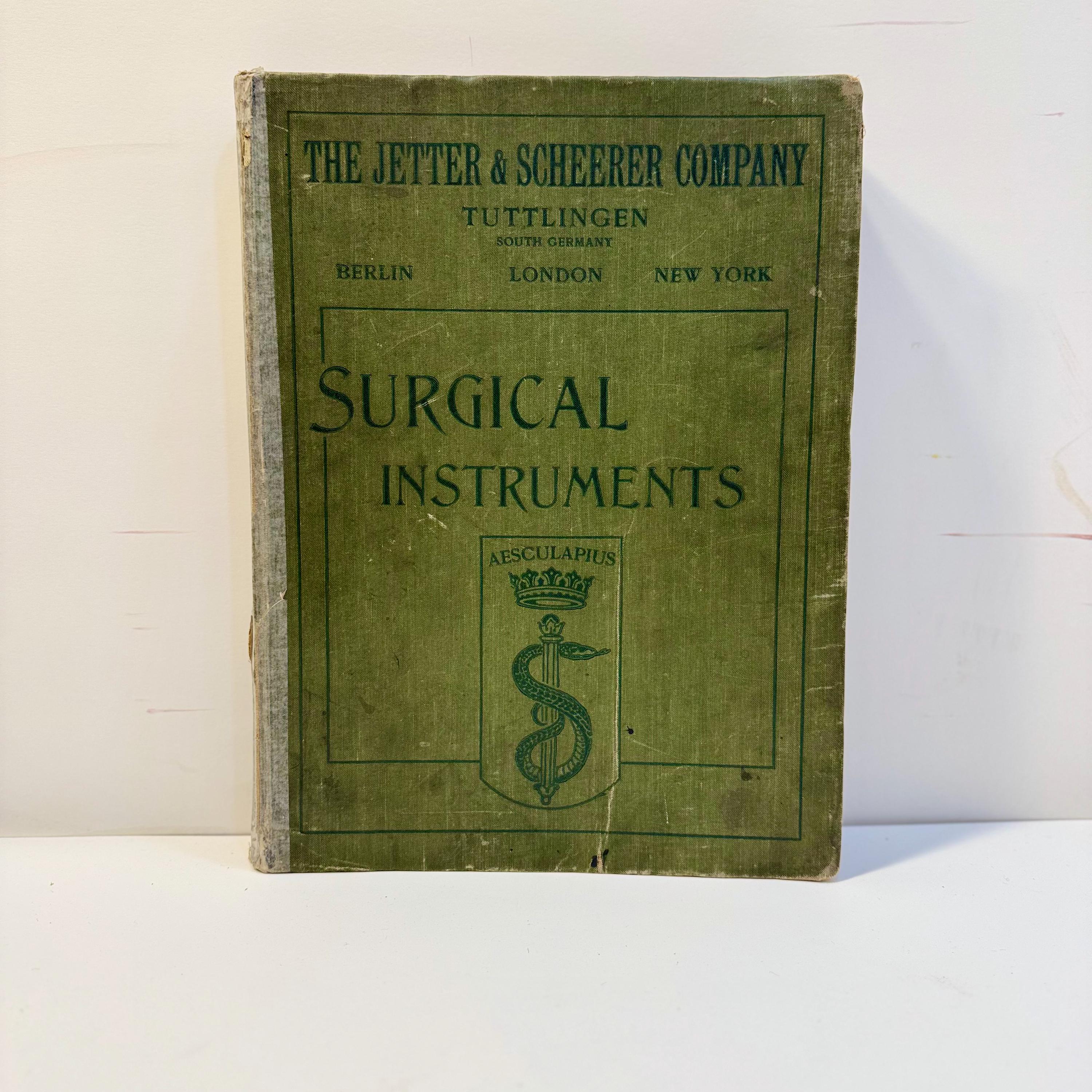 Illustrated Catalogue of Surgical Instruments and Appliances Made and Supplied by The Jetter & Scheerer Company, Tuttlingen, Germany, 1905 — photograph 2.