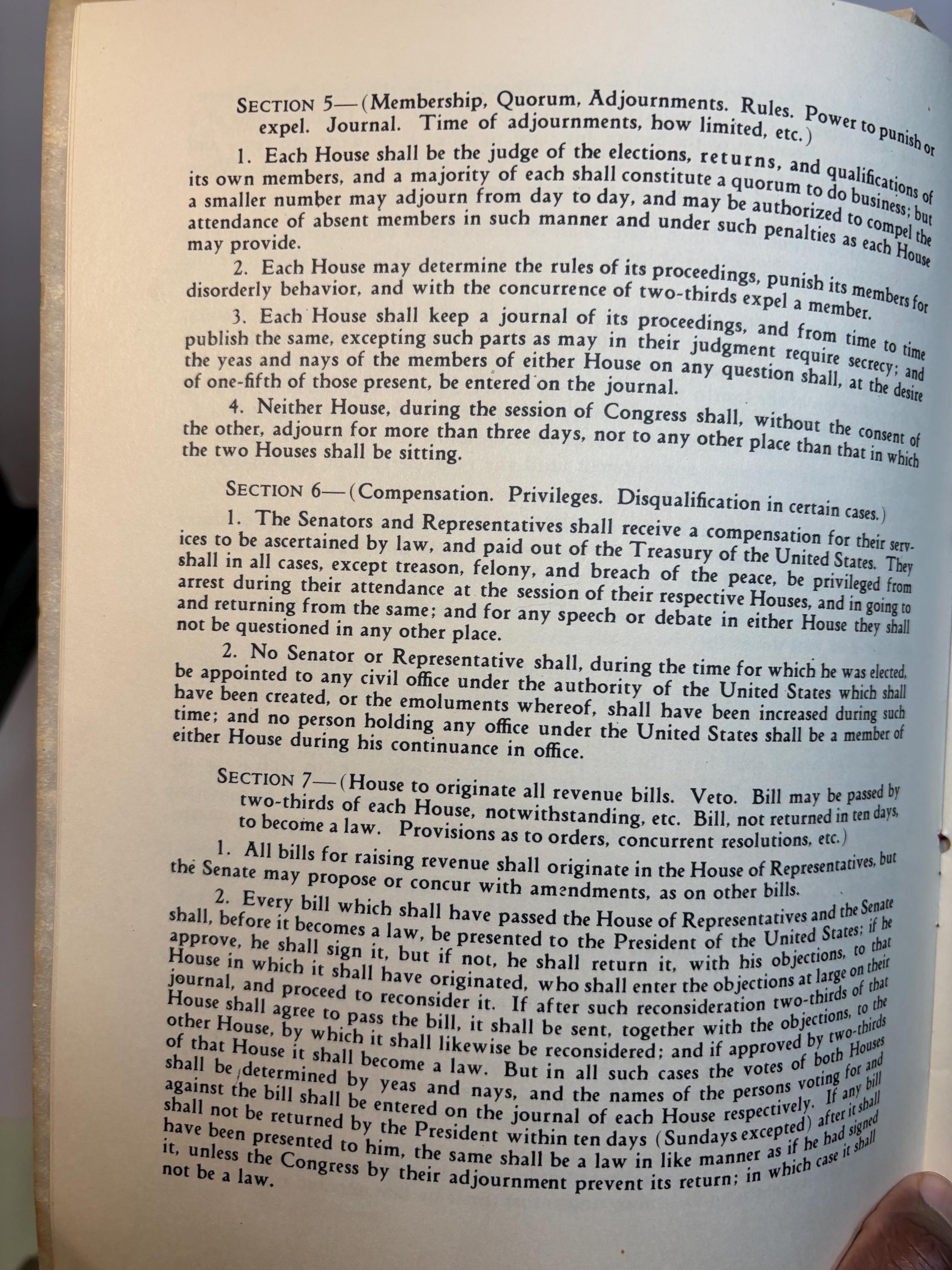 The Constitution of The United States, With Its Amendments — photograph 6.