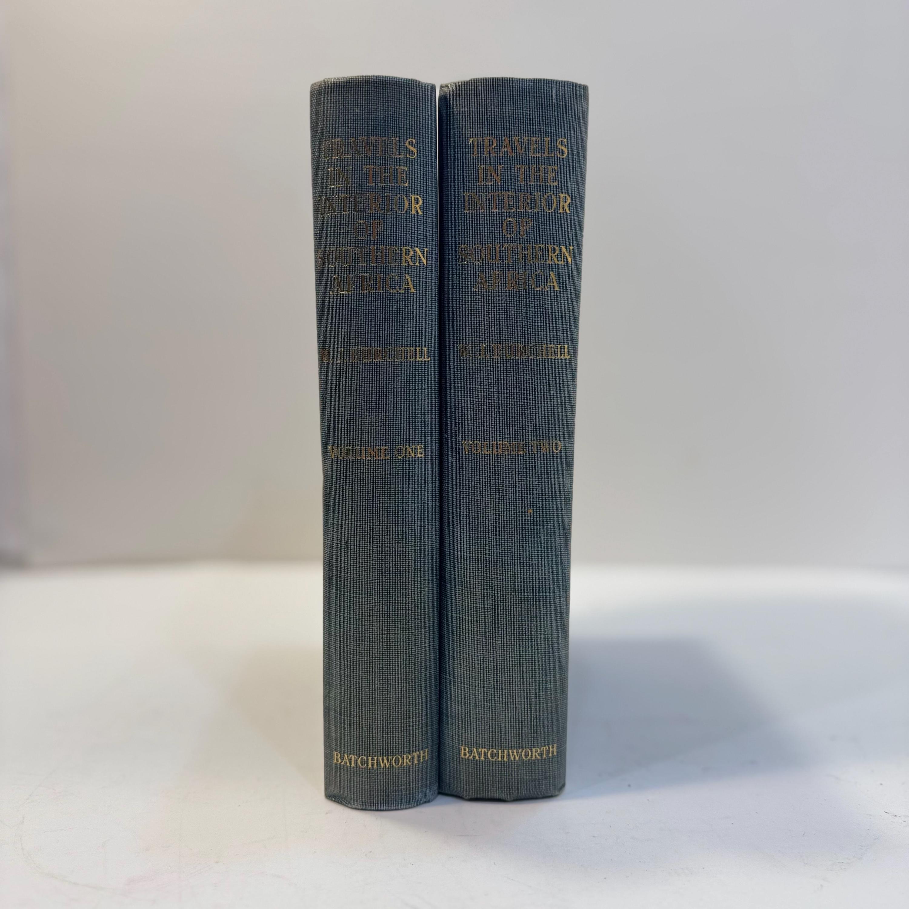 Travels in the Interior of Southern Africa …REPRINTED From the original edition of 1822-4 with some additional material and with an introduction by I. Schapera
Publication Date: 1953, originally published 1822, 1824 — photograph 3.