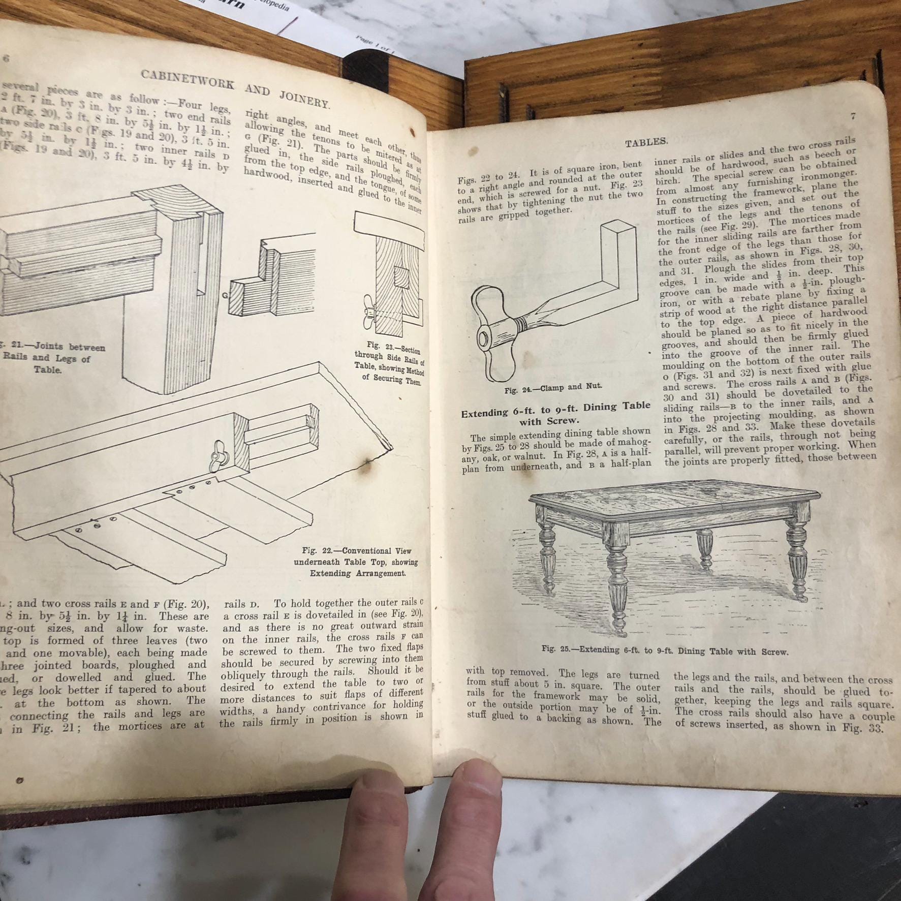 Cabinetwork and Joinery: Comprising Designs and Details of Construction With 2, 021 Working Drawings and Twelve Coloured Plates — photograph 5.
