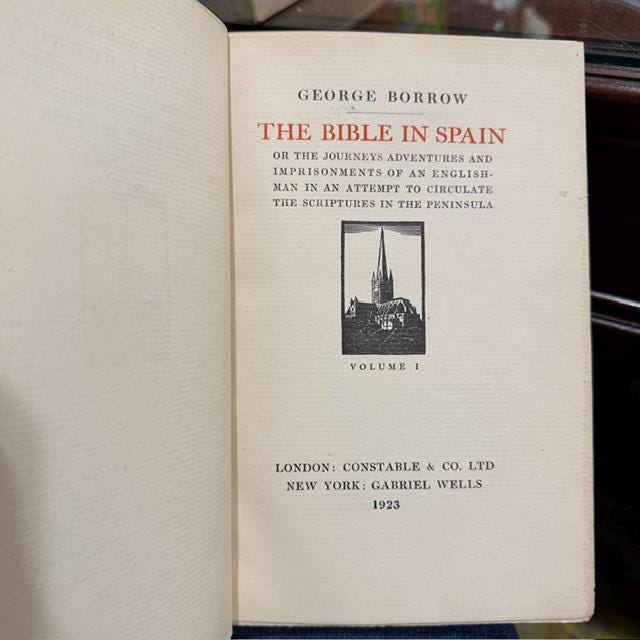 George Borrow Works Norwich Edition 16 Volumes 1923-24 Limited Set — photograph 4.