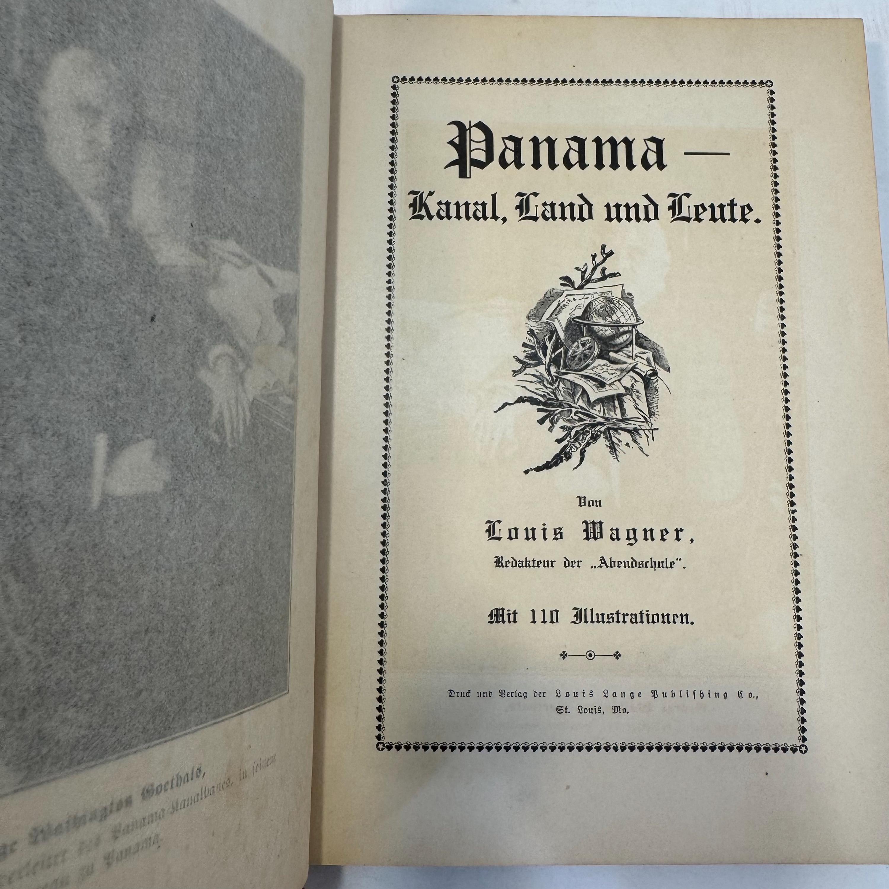 Panama- Kanal, Land und Leute. Mit 110 Illustrtionen. Translated: Panama- Canal, Land and People. With 110 Illustrations. — photograph 5.