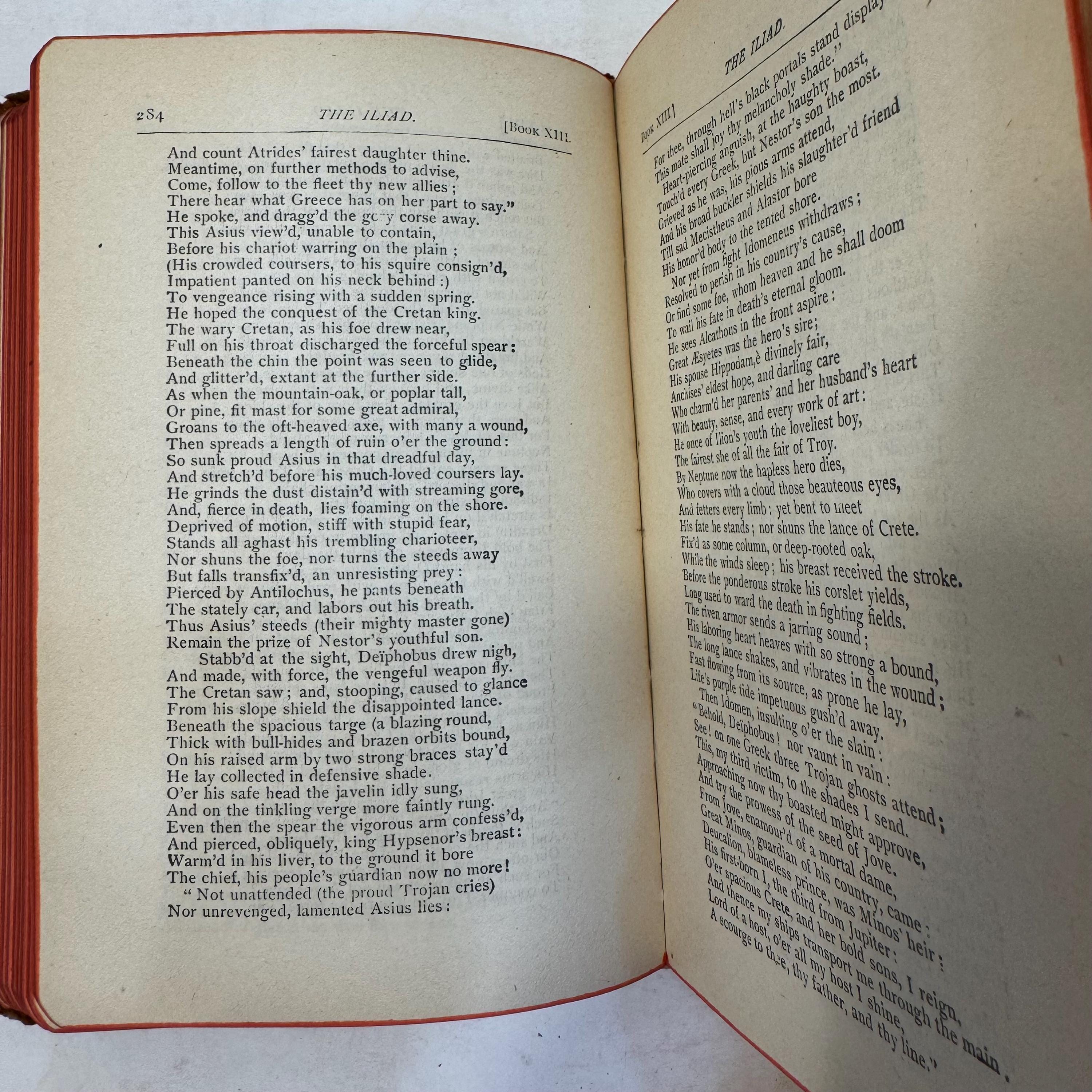 The Iliad of Homer | Translated by Alexander Pope, c. 1910 — photograph 9.