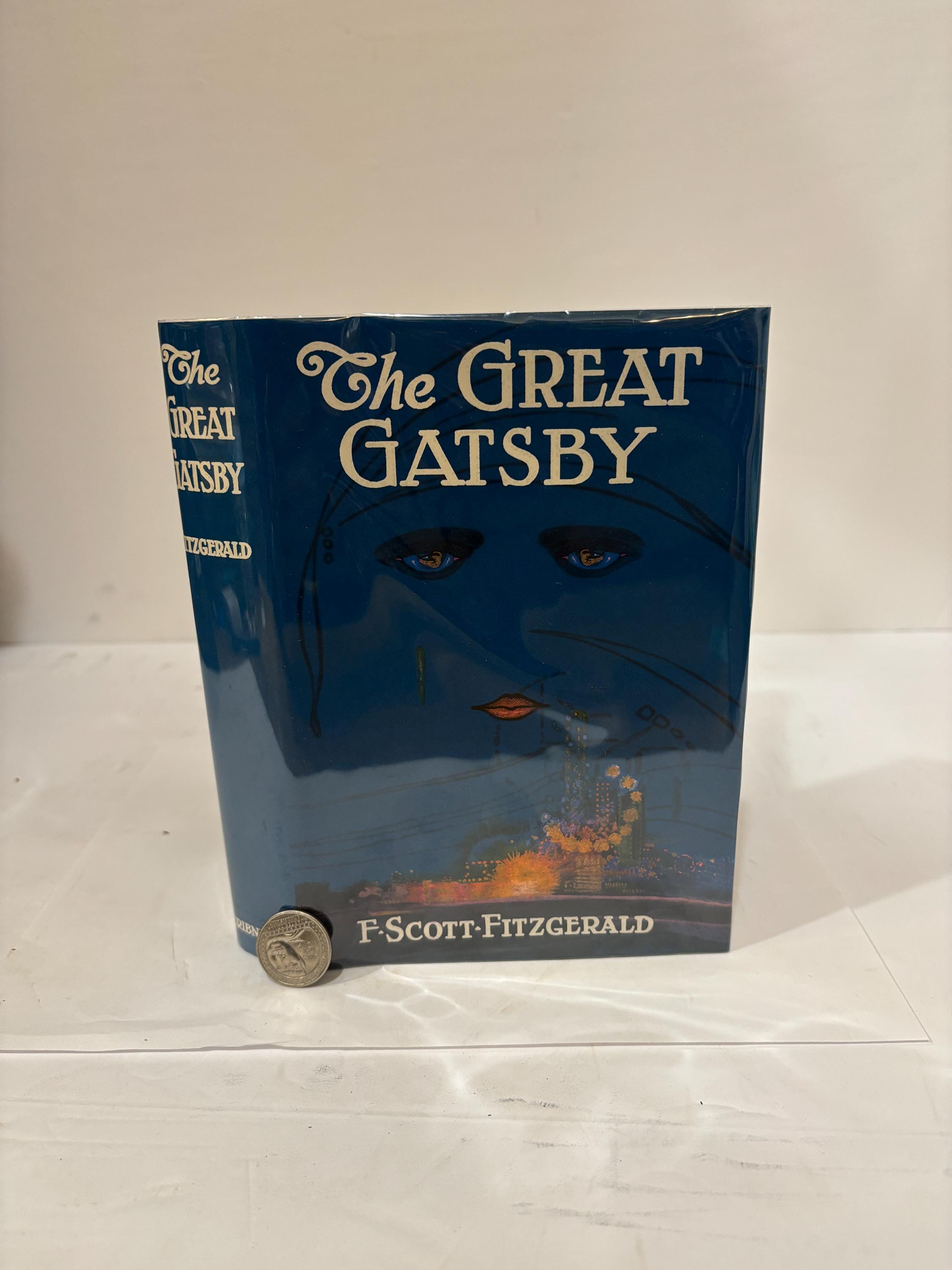 The Great Gatsby First Edition, First Printing in Facsimile Dust