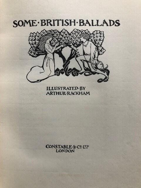 Some British Ballads — photograph 6.