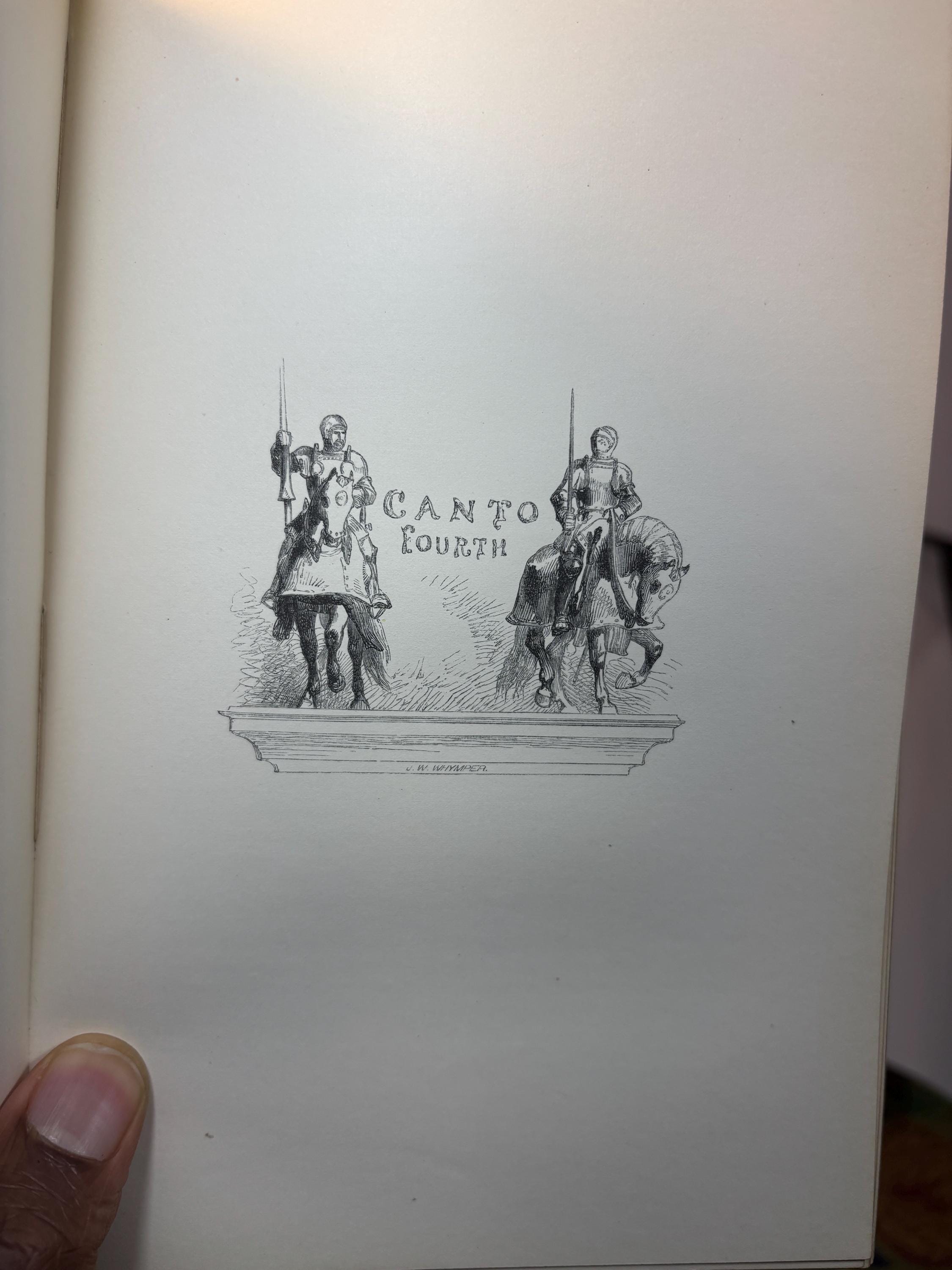 The Lay of The Last Minstrel, With all His Introductions, and The Editor's Notes. Illustrated by One Hundred Engravings on Wood From Drawings by Birket Foster and John Gilbert. — photograph 5.