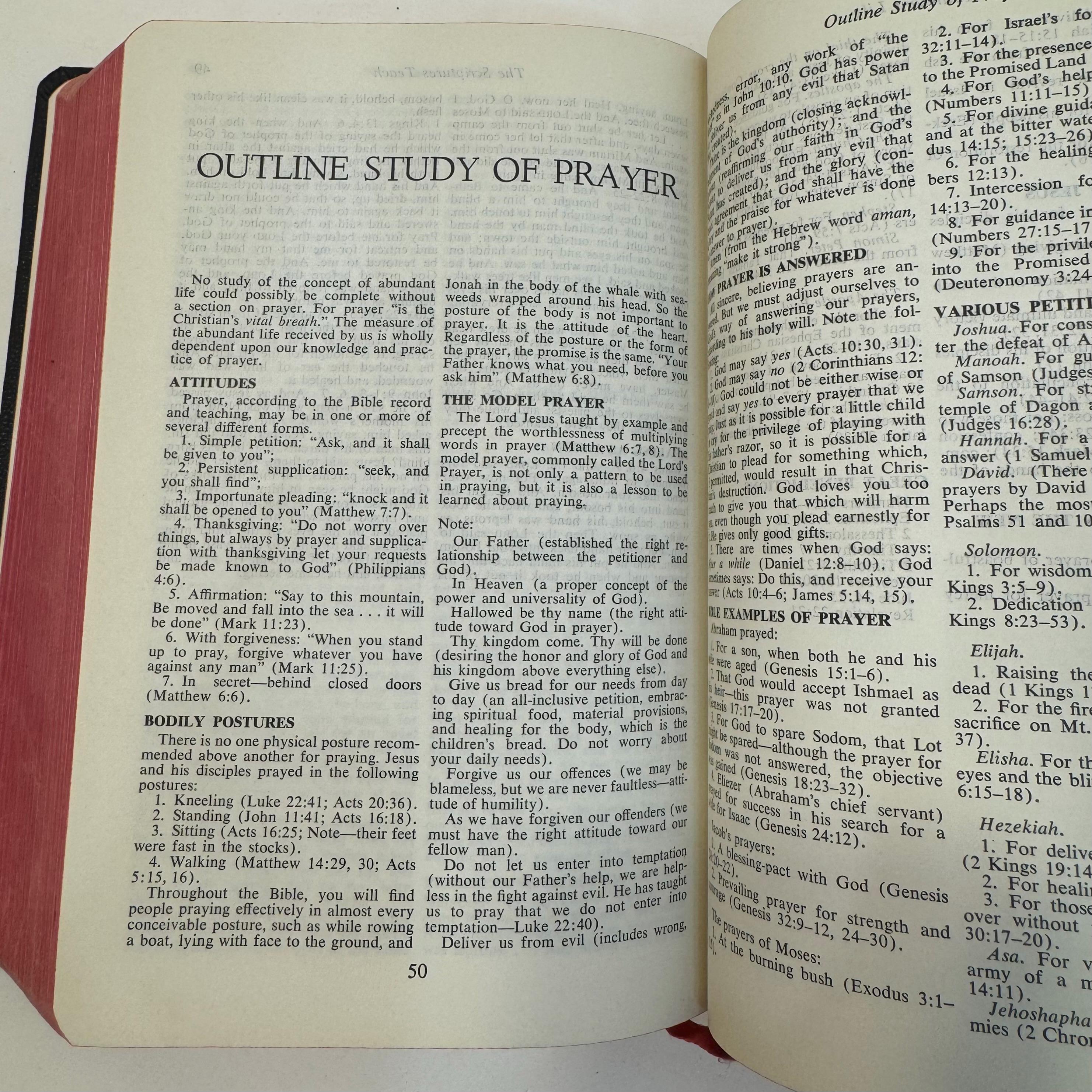 The Holy Bible Translated from Ancient Eastern Manuscripts, Abundant Life Edition, by George M. Lamsa & Oral Roberts (Ed.), 1961 — photograph 10.