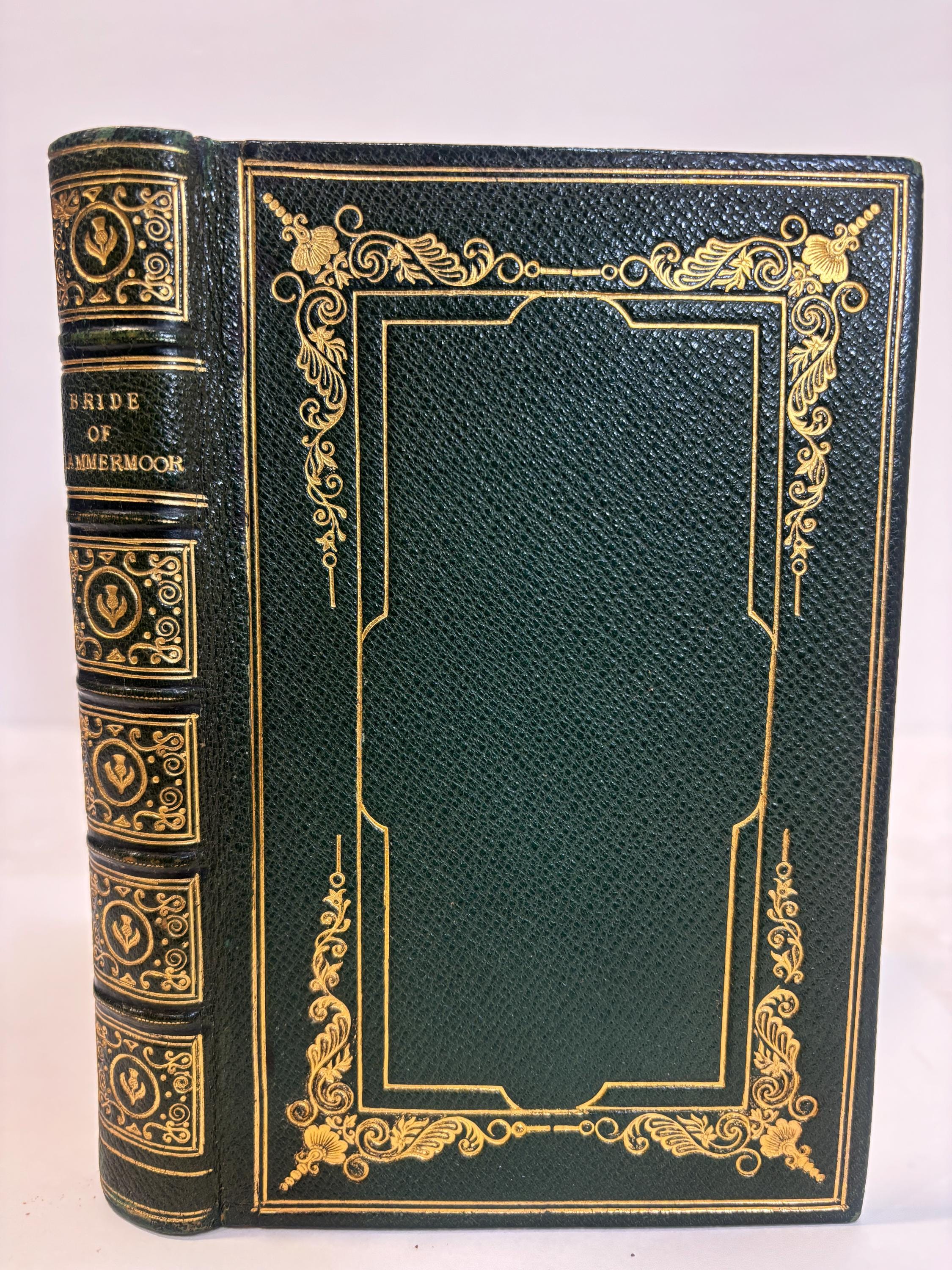 Bride of Lammermoor. 3 sided Fore-Edge Painting. Mr. Rushmore, Capitol, Washington Monument. — photograph 7.