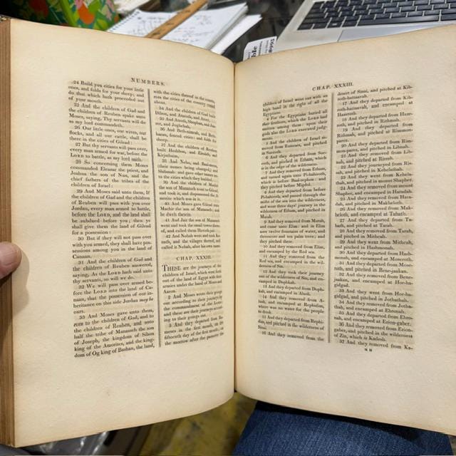 The Holy Bible Containing the Old and New Testaments, Translated Out of The Original Tongues, and With The Former Translations Diligently Compared and Revised, by His Majesty's Special Command. Appointed to be Read in Churches. — photograph 7.