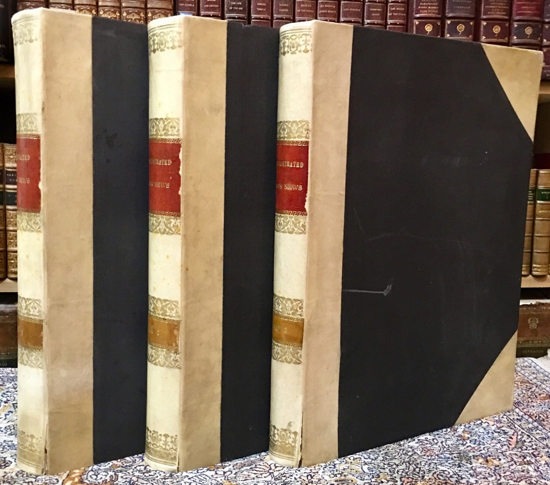 Vellum. London News Nov 1899dec 1900. Folio Etsy