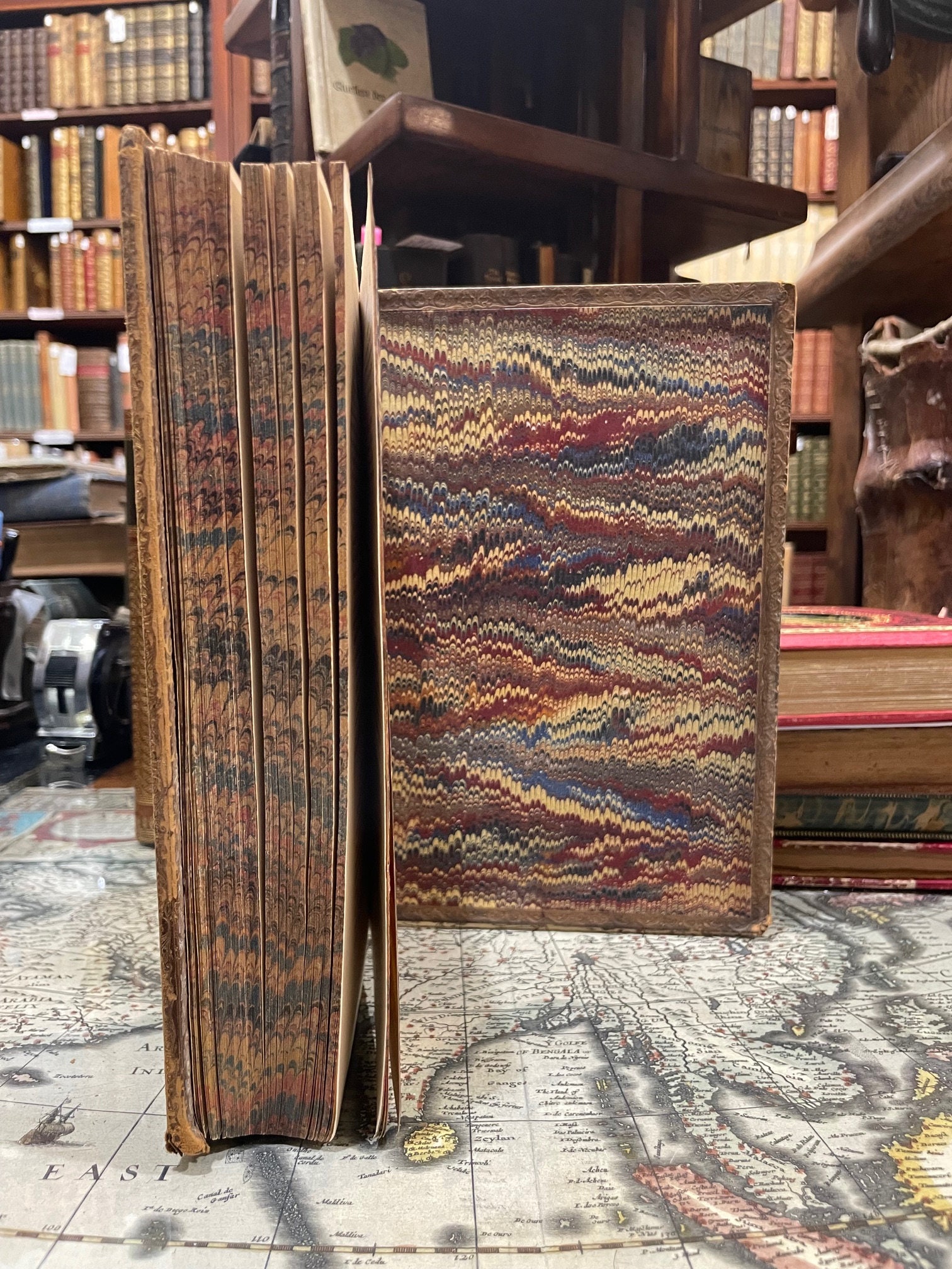 On The Adaptation of External Nature to The Physical Condition of Man Principally With Reference to the Supply of His Wants and The Exercise of His Intellectual Faculties, + 18 pgs Ms. in Latin bound to front of text. — photograph 2.