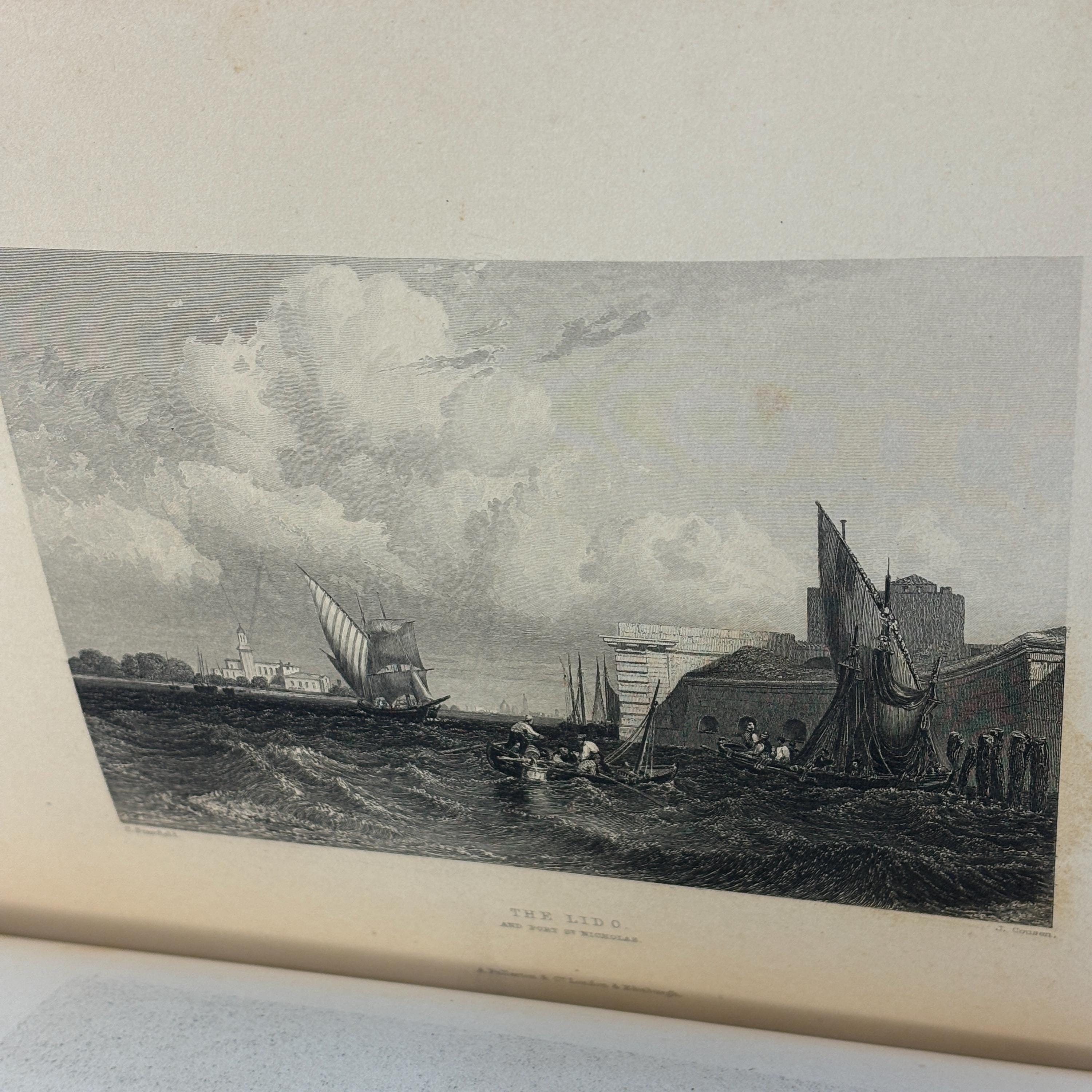 The Drawing-Room Edition of The Poetical Works of Lord Byron: With Illustrative Notes, and a Memoir of The Life of The Author. (2 Volumes) 72 engraved plates. — photograph 7.
