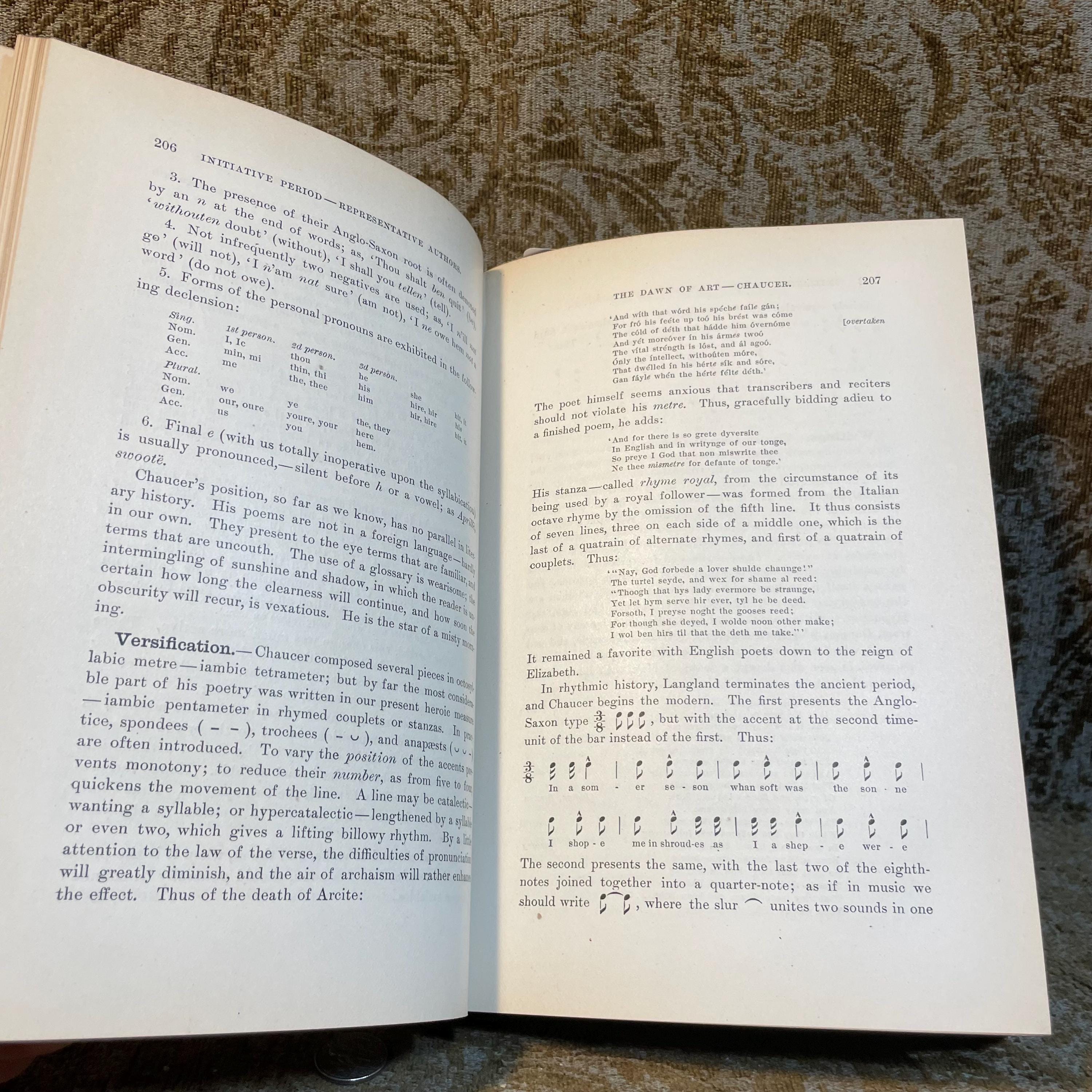 Development of English Literature and Language, Vol.I. Twelfth Thousand, — photograph 8.
