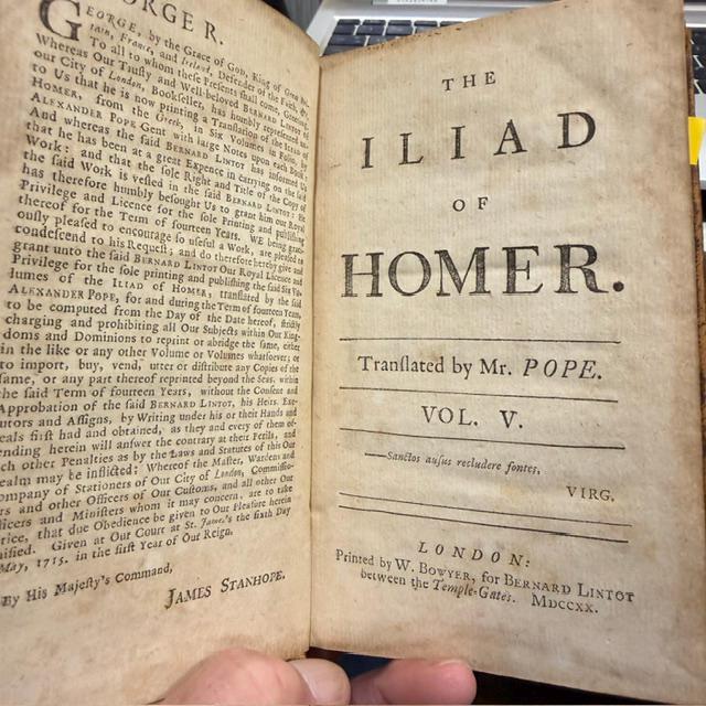 The Iliad of Homer — photograph 9.