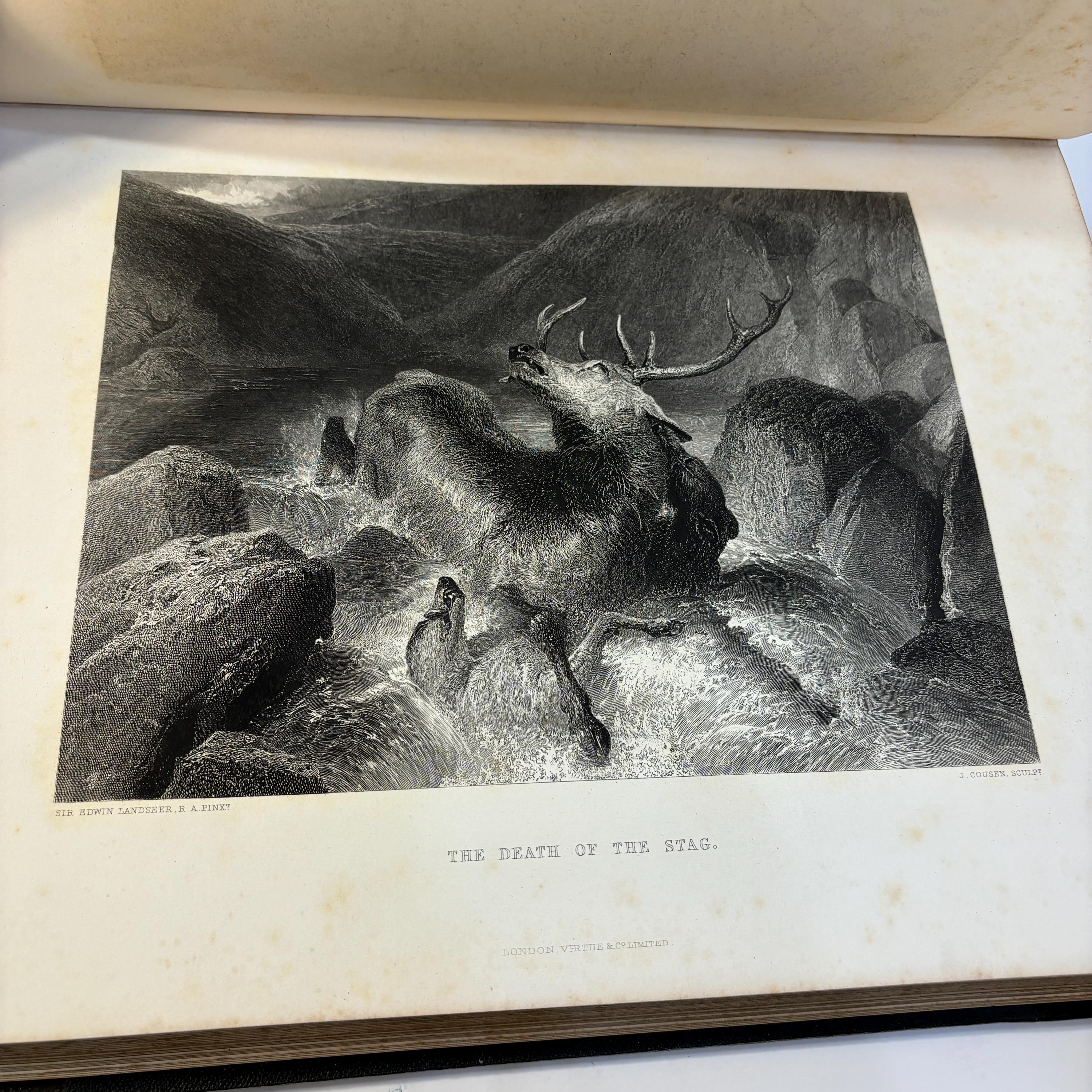 Landseer's Works Comprising Forty-Four Steel Engravings and about 200 Woodcuts From sketches in the collection of Her Majesty the Queen and other sources — photograph 9.
