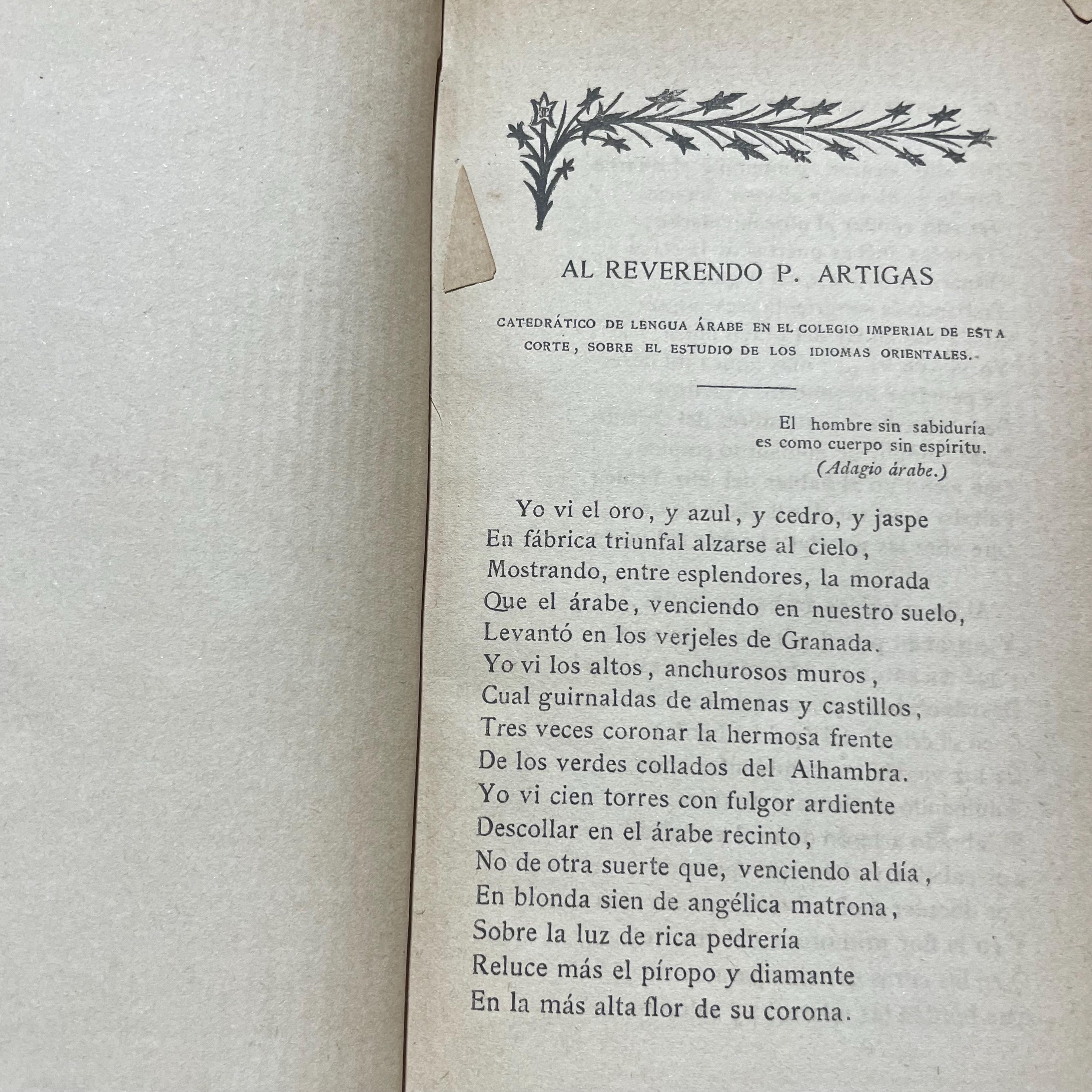 Poesias de D.S. Estebanez Calderon (El Solitario). Coleccion de Escritores Castellanos, Liricos. Translated from Spanish: Poems by D. S. Estébanez Calderón (The Solitary). Collection of Castilian, Lyric Writers" — photograph 9.