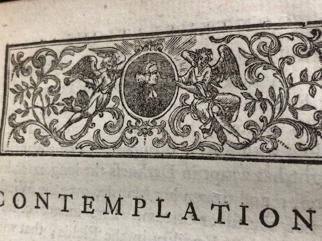 Meditations and Contemplations. In Two Volumes. Containing, Vol. I. Meditations among the tombs; Reflections on a flower garden; and, A Descant on creation. Vol. II. Contemplations on the night; Contemplations on the Starry heavens; and A Winter-piece. A New Edition. — photograph 5.