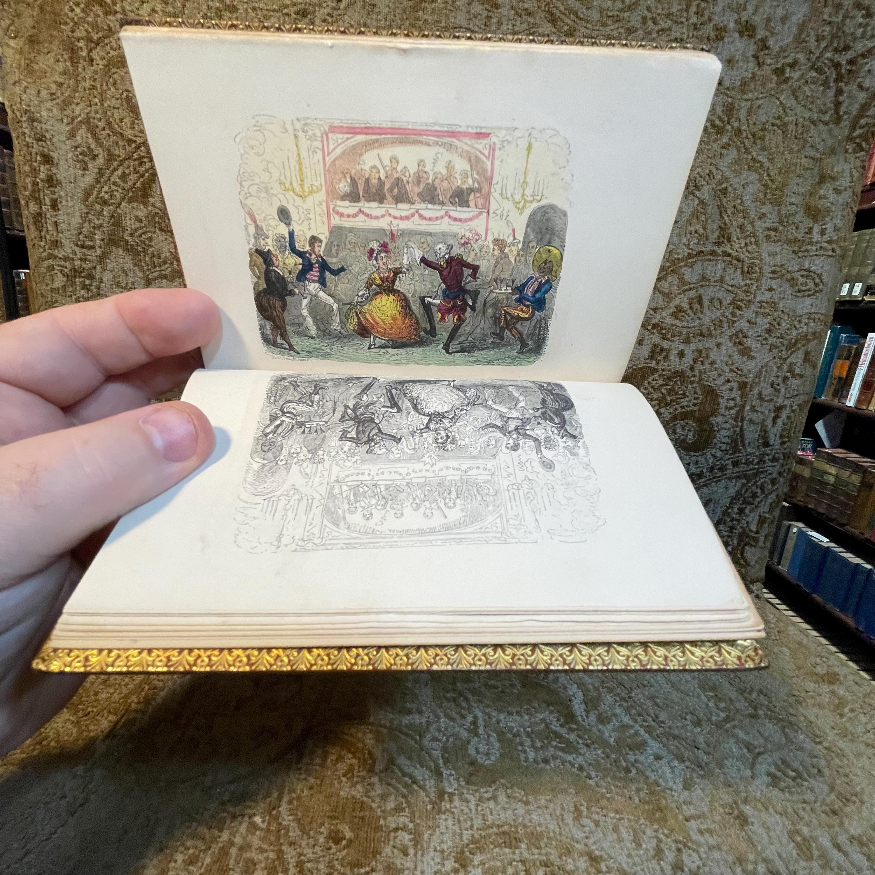 Monsieur Mallet; Or, MY Daughter's Letter. A Random Record. Illustrated with six Beautiful Designs by Robert Cruikshank, Engraved by Bonner and Walker. Riviere Signed Binding — photograph 8.