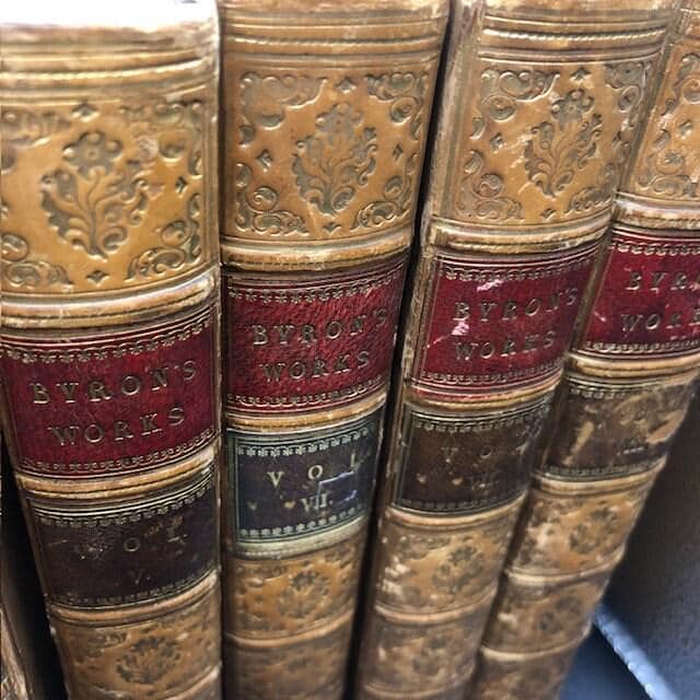 Poetical works of Lord Byron in Eight Volumes — photograph 10.